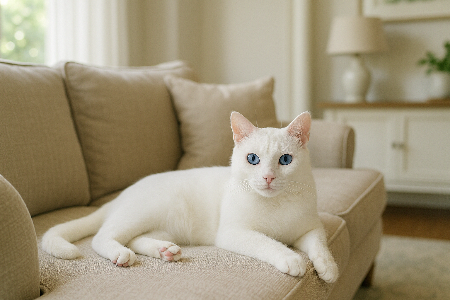 Gatto europeo bianco: personalità, salute e curiosità sul micio più elegante