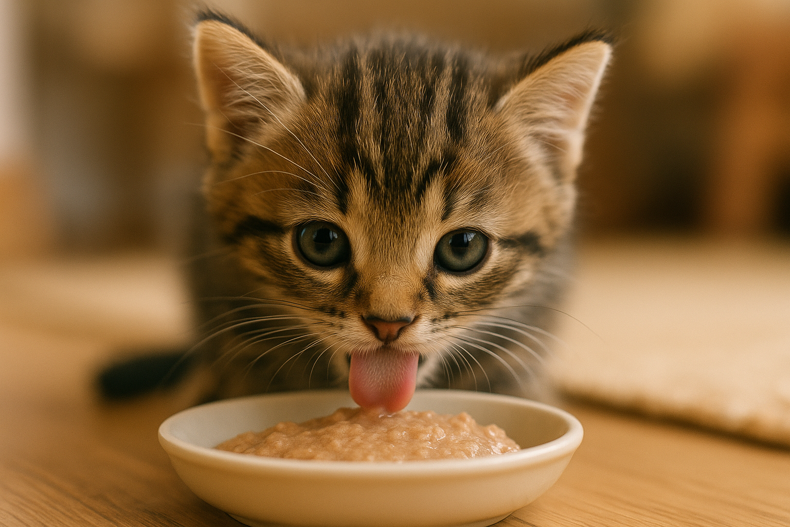 Gattini e prime pappe: come passare dal latte al cibo solido senza errori