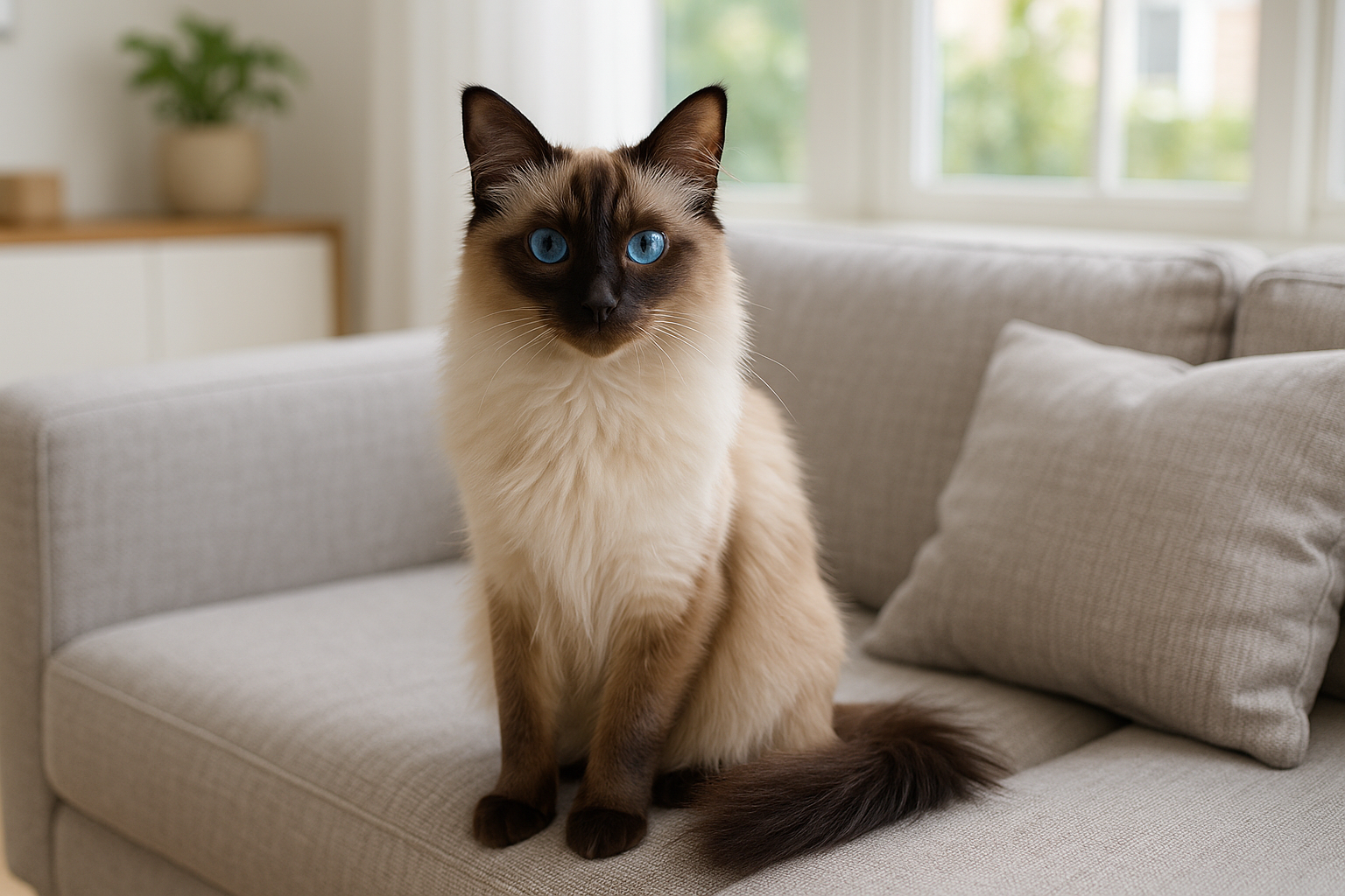 Gatto balinese: carattere, esigenze e convivenza con questa razza elegante