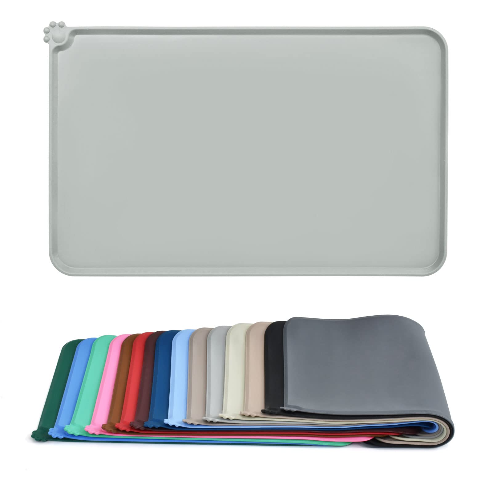 Tappetini impermeabili di alimentazione AUDWUD per cani e gatti: praticità e pulizia con il 26% di sconto su Amazon