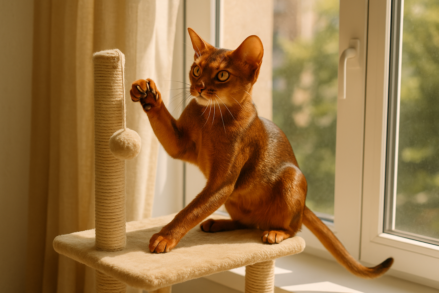 Gatto abissino: energia, intelligenza e consigli per vivere con un felino curioso