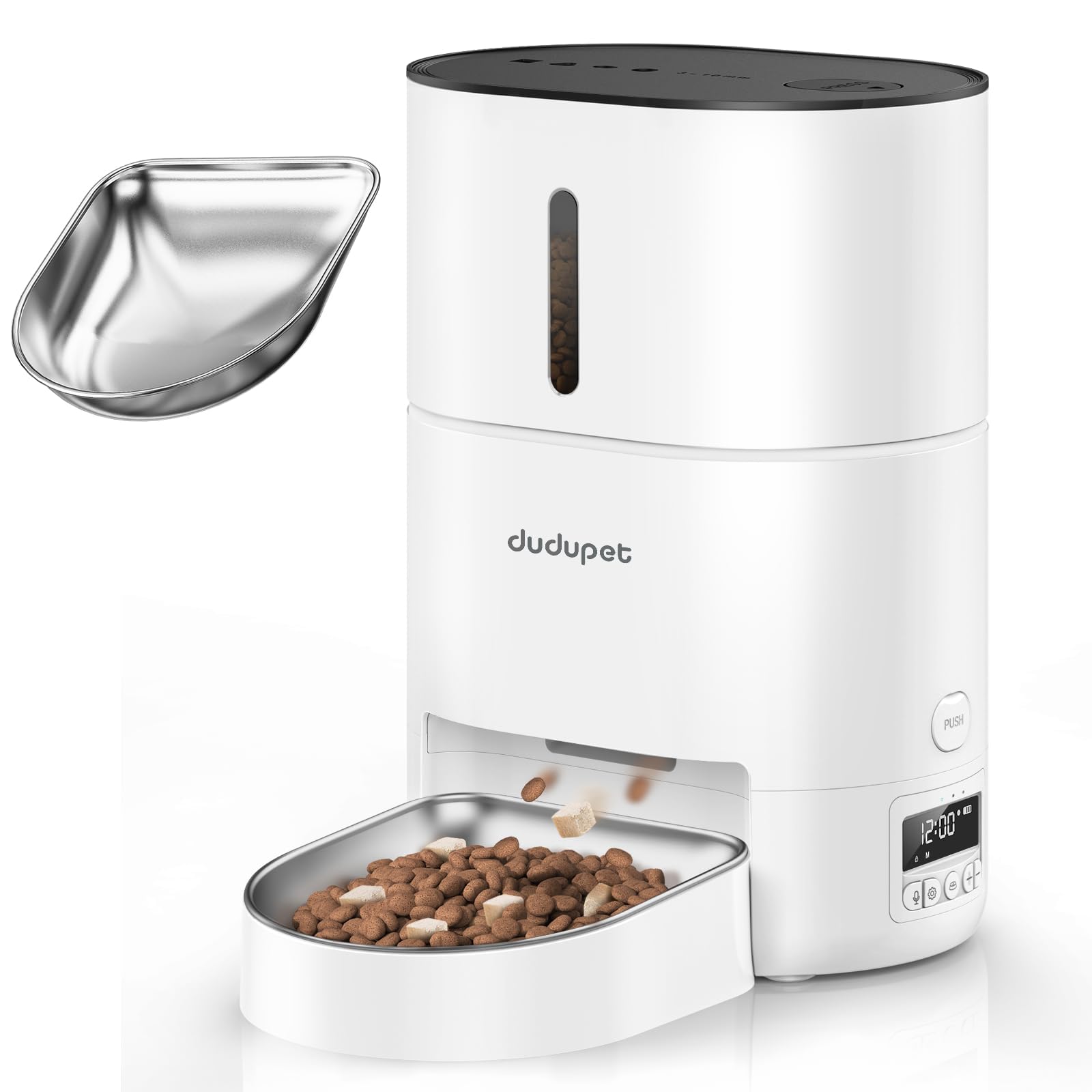 DUDUPET distributore automatico cibo gatti a meno 32%: cibo sempre fresco e porzionato, ora in super offerta Amazon