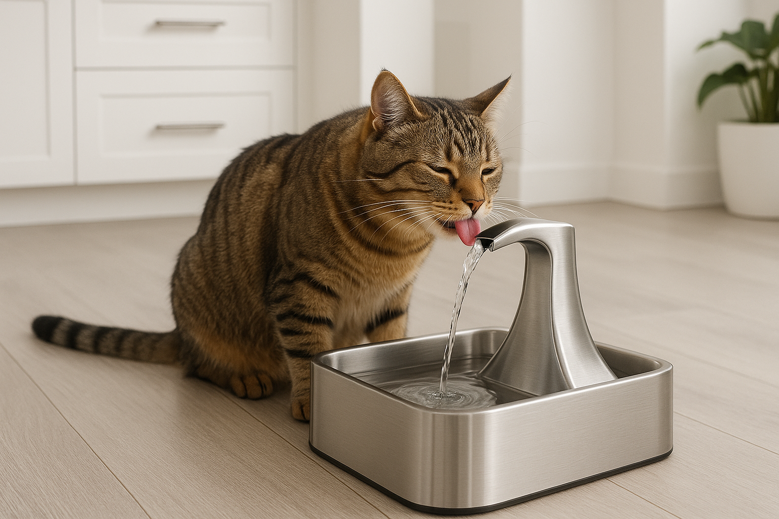 Come scegliere la migliore fontanella per gatti: acqua fresca, igiene e motivazione al consumo