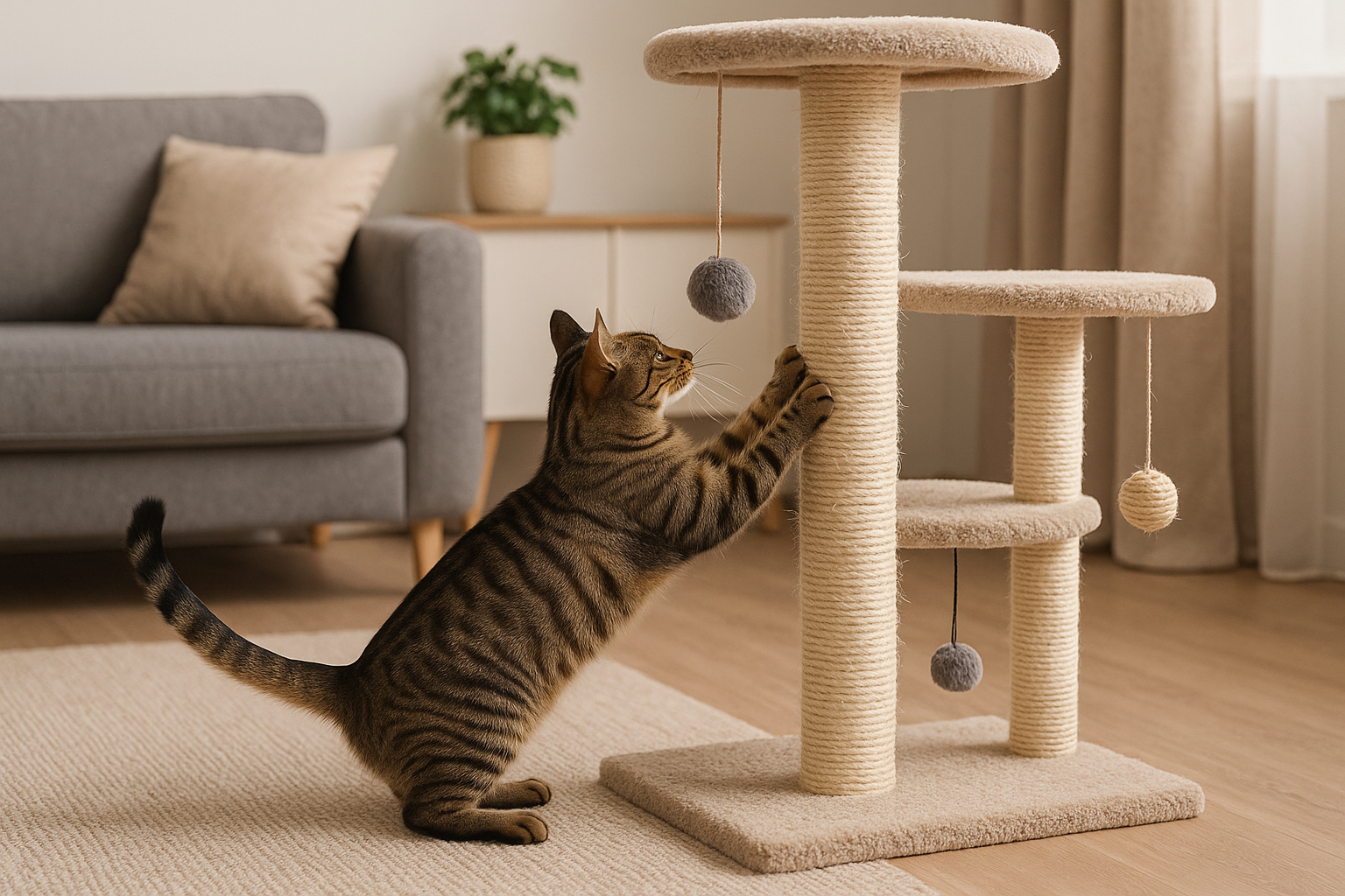 Come scegliere il miglior tiragraffi per gatti: materiali, forme e utilità