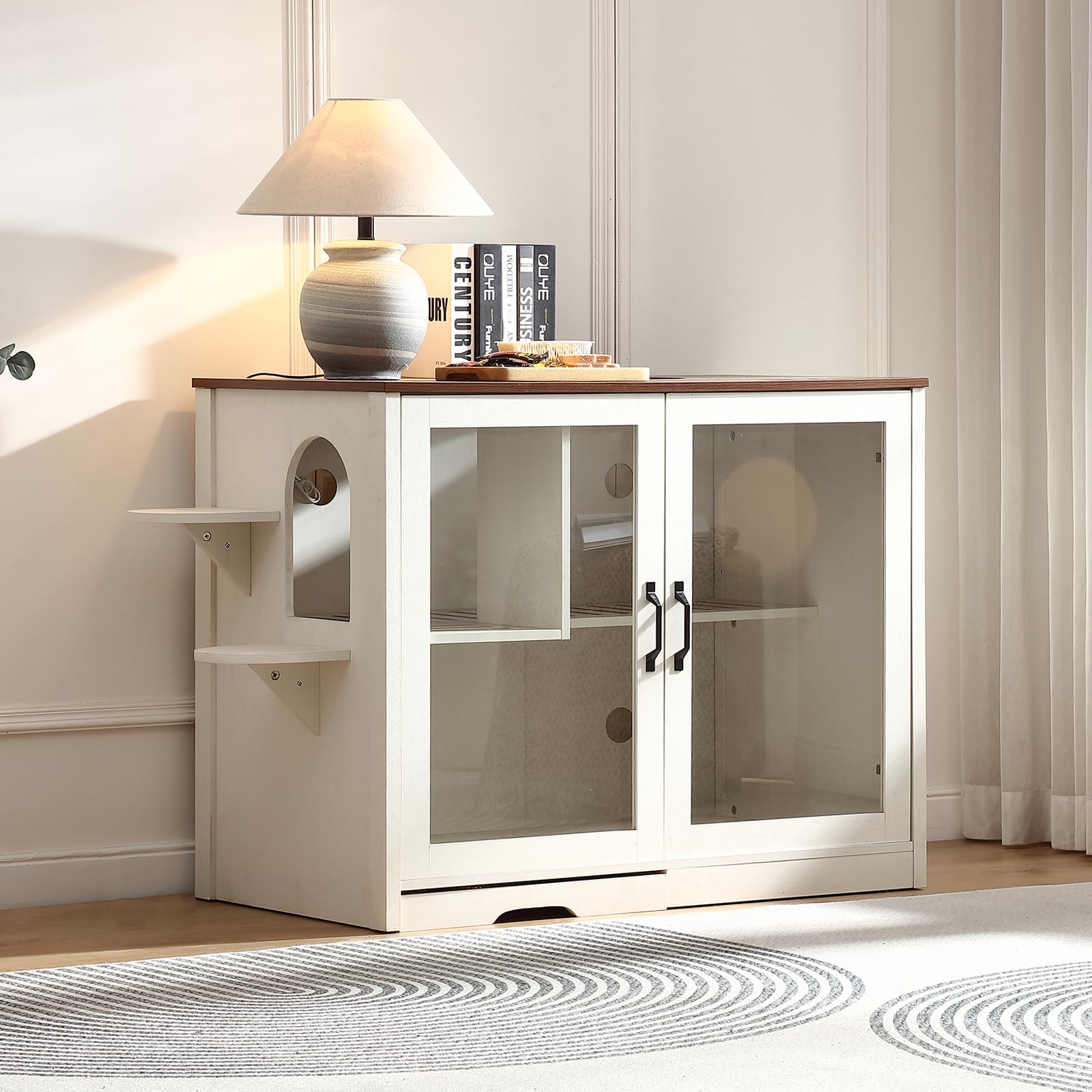 FOREST GRAVITY armadietto lettiera per gatti: minimo storico Amazon, il mobile multifunzione con oltre 30€ di sconto