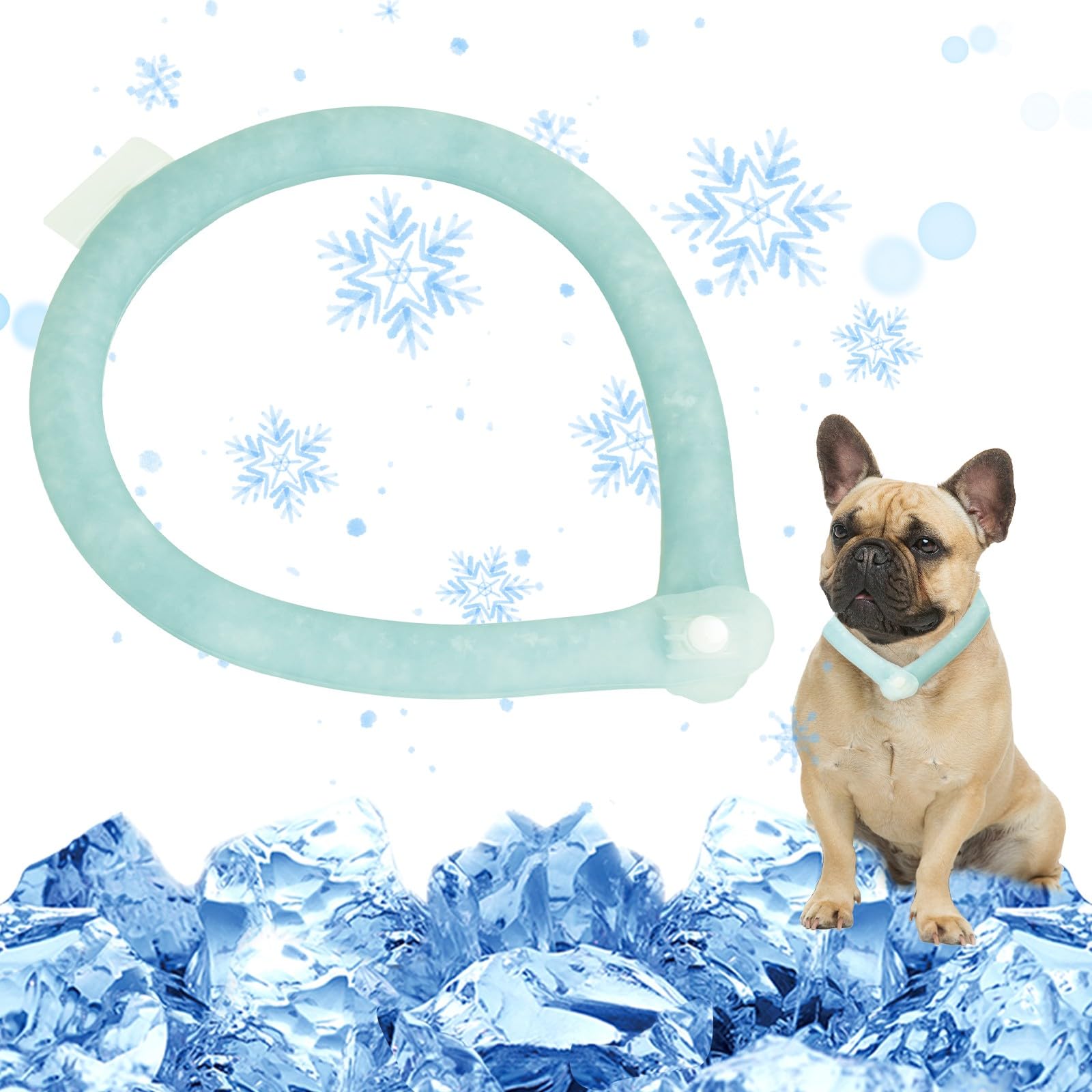 Dewel collare di raffreddamento per cani con sconto 52% su Amazon: comfort immediato contro il caldo