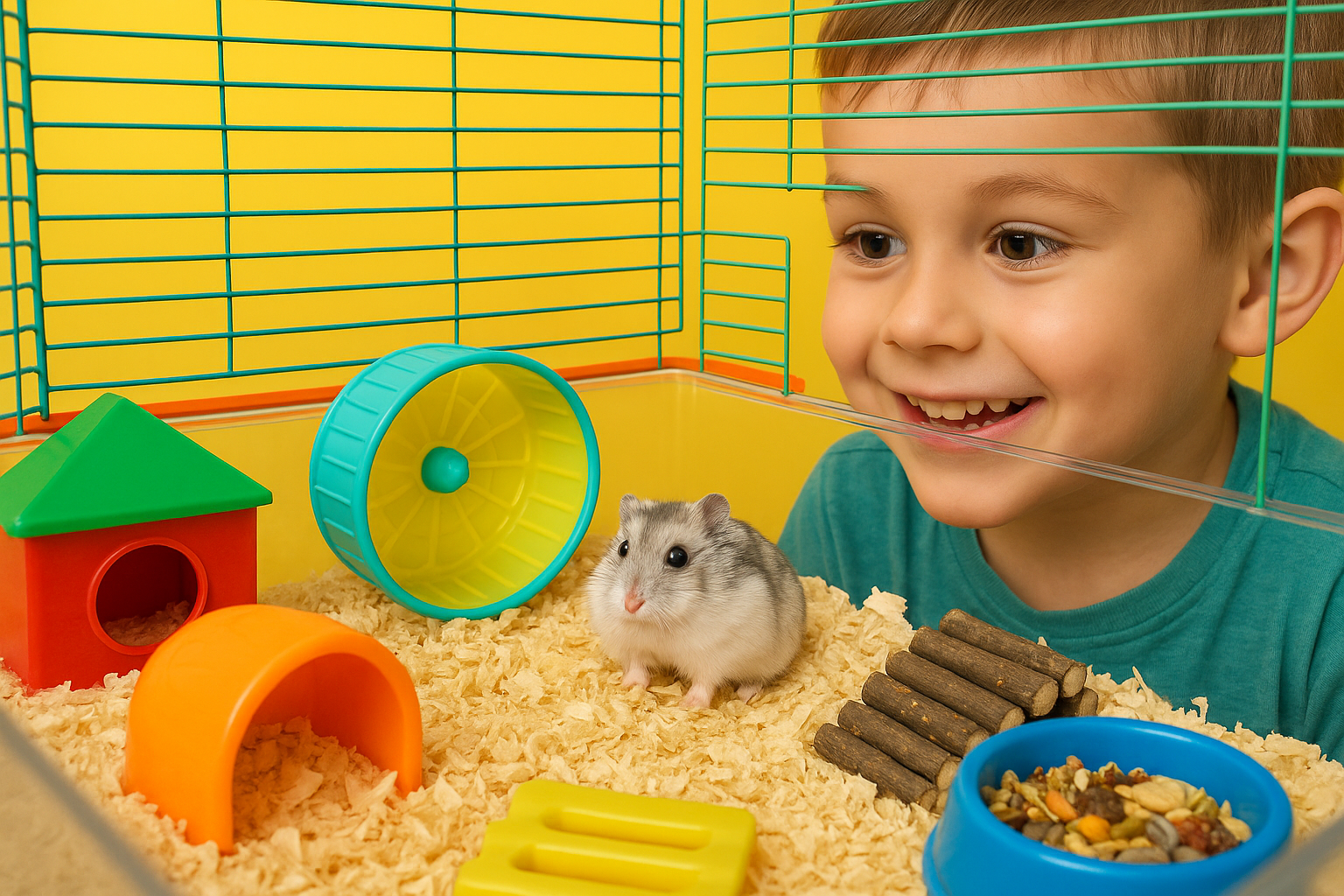 Criceti Winter White: scelta, allevamento e socializzazione con i bambini