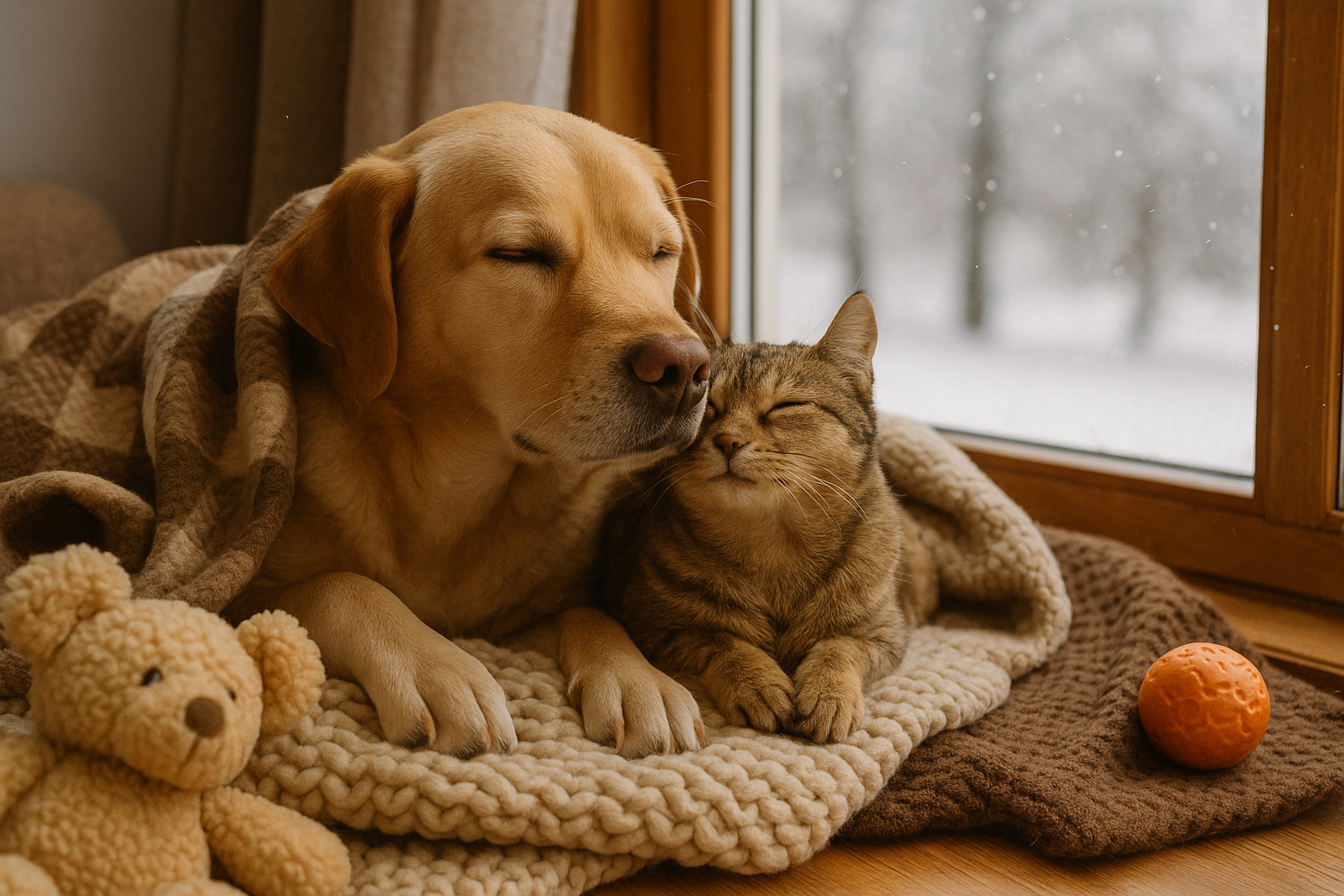 Animali domestici e i primi freddi: routine, giochi e suggerimenti per la felicità in casa