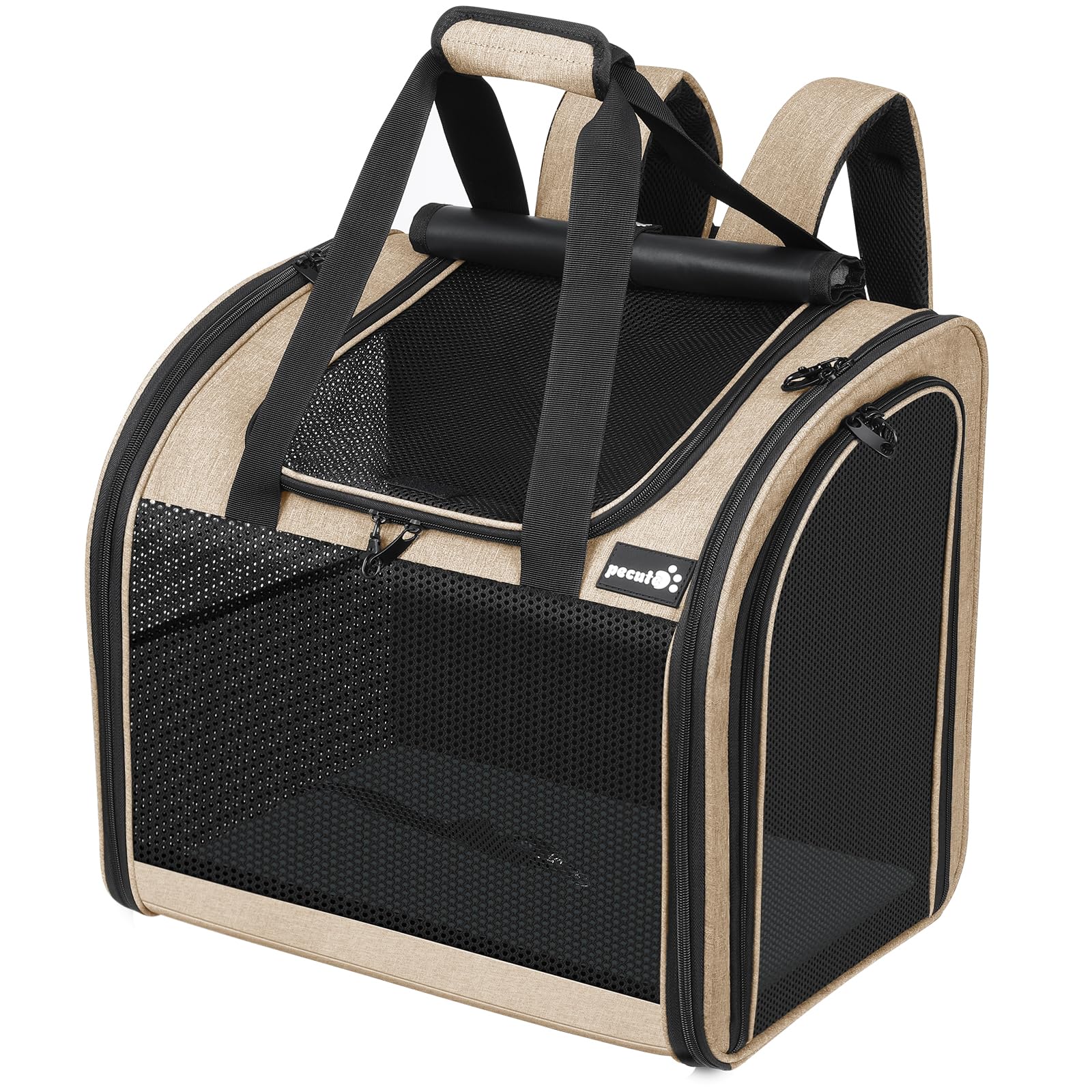 Pecute zaino per gatti e cucciolo con sconto Amazon: comfort e sicurezza a prezzo minimo