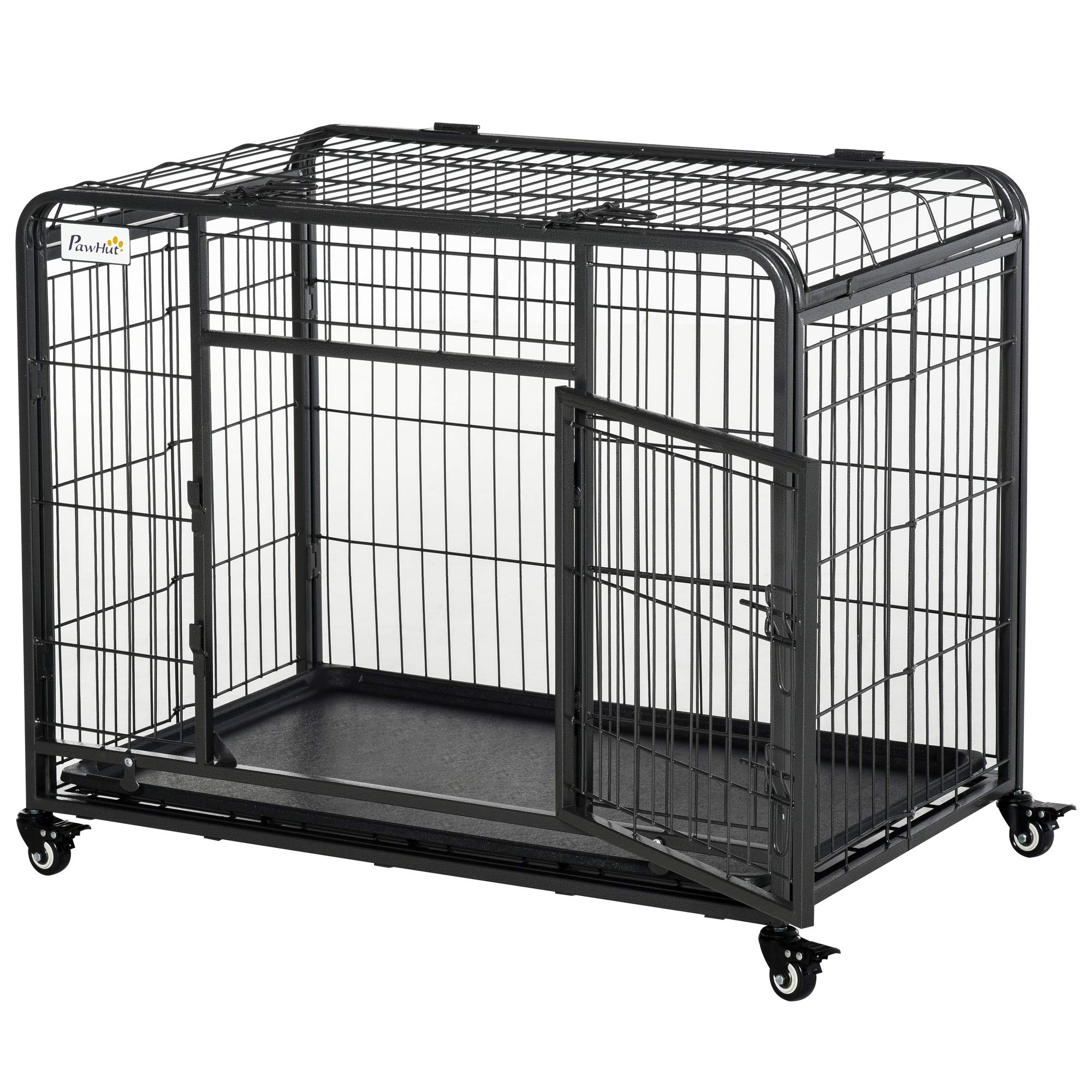 PawHut kennel gabbia per cani pieghevole doppia porta: comfort e sicurezza ora con il 22% di sconto su Amazon