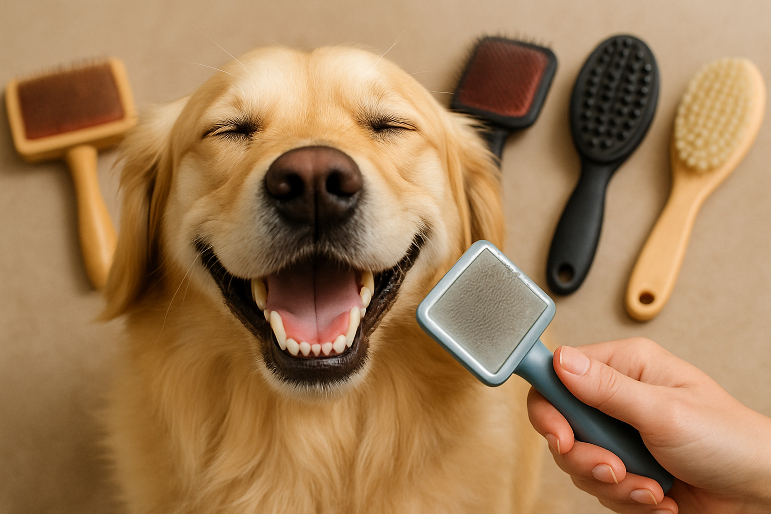 Come scegliere la migliore spazzola per il pelo del cane: tipi, materiali e consigli d’uso 2025