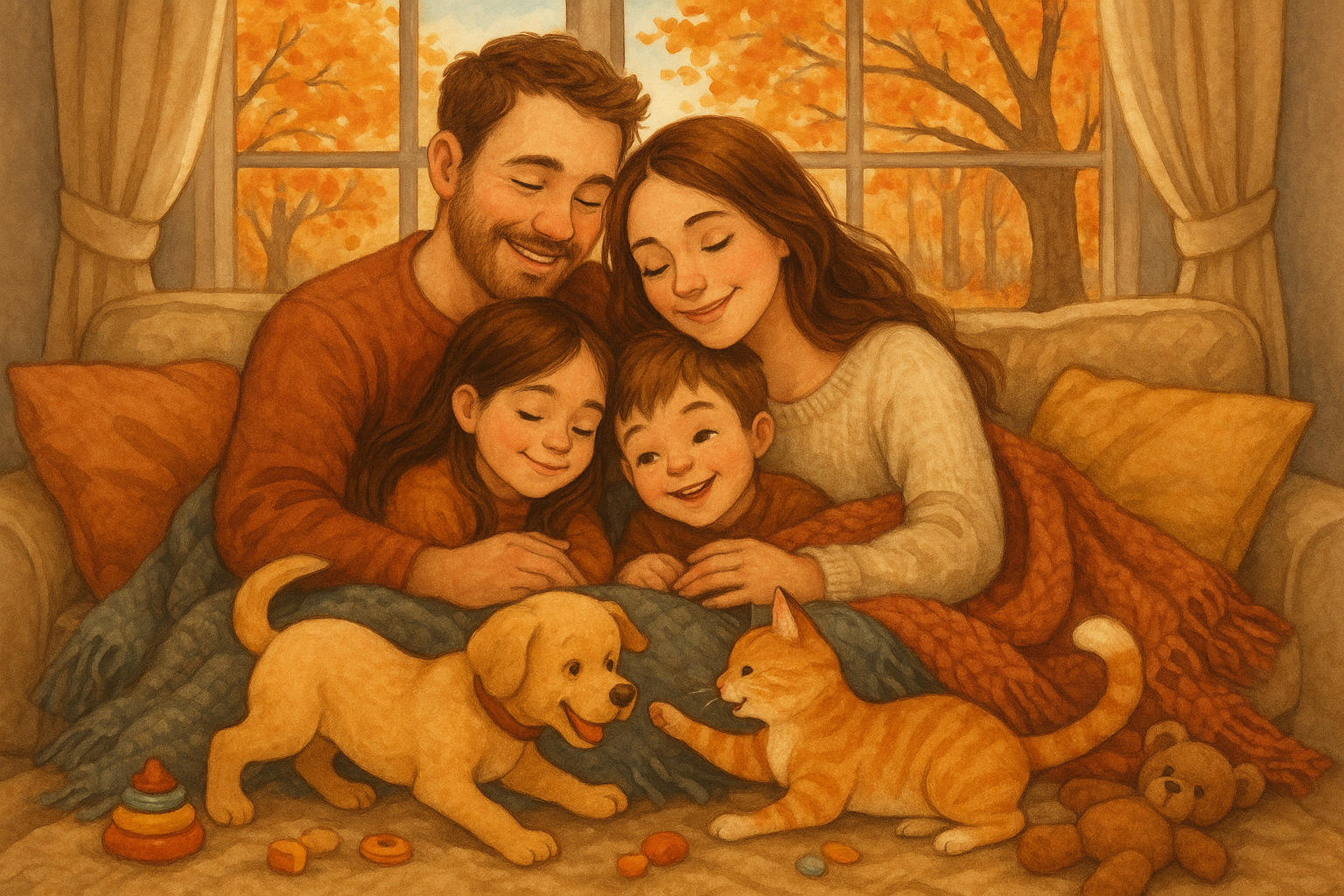 Come gestire il ritorno alla routine autunnale con cani e gatti: cambiamenti, attività e benessere