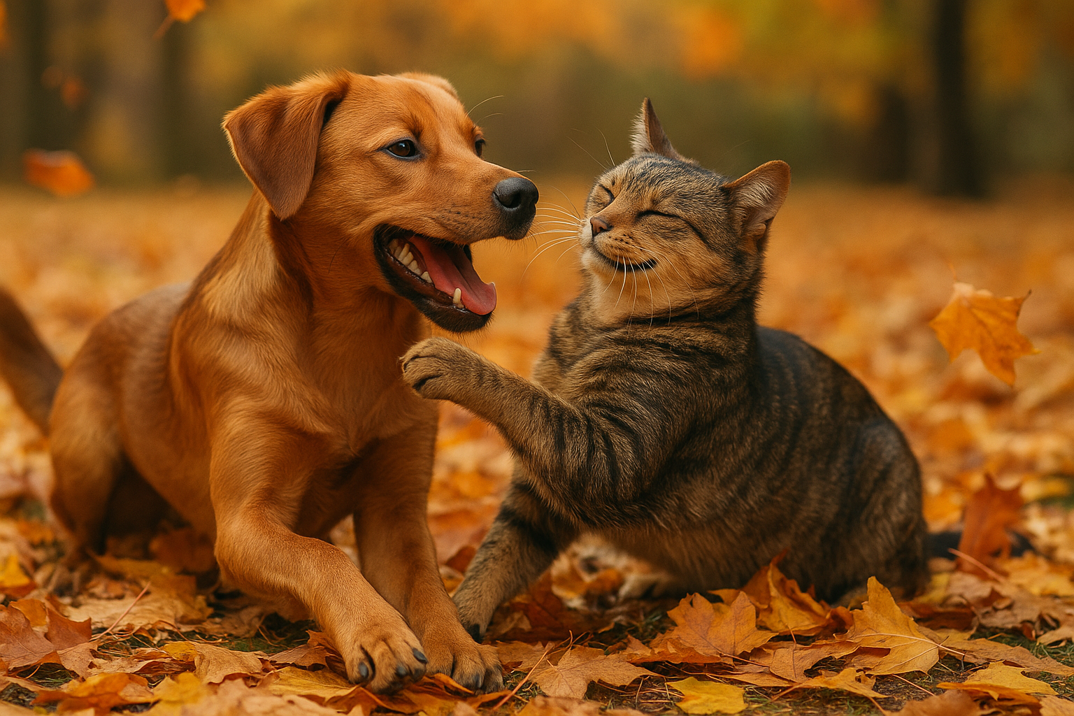 Animali domestici e cambi di stagione: come gestire alimentazione, pelo e benessere in autunno