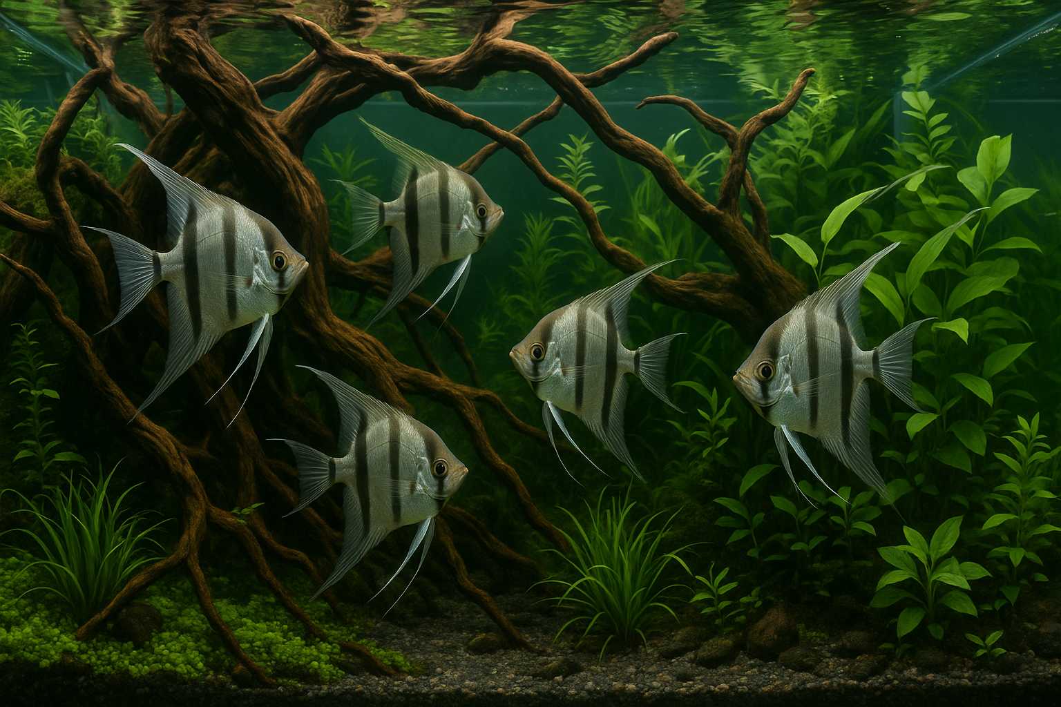 Pesce scalare: come allevare il re dell’acquario tra crescita, alimentazione e convivenza