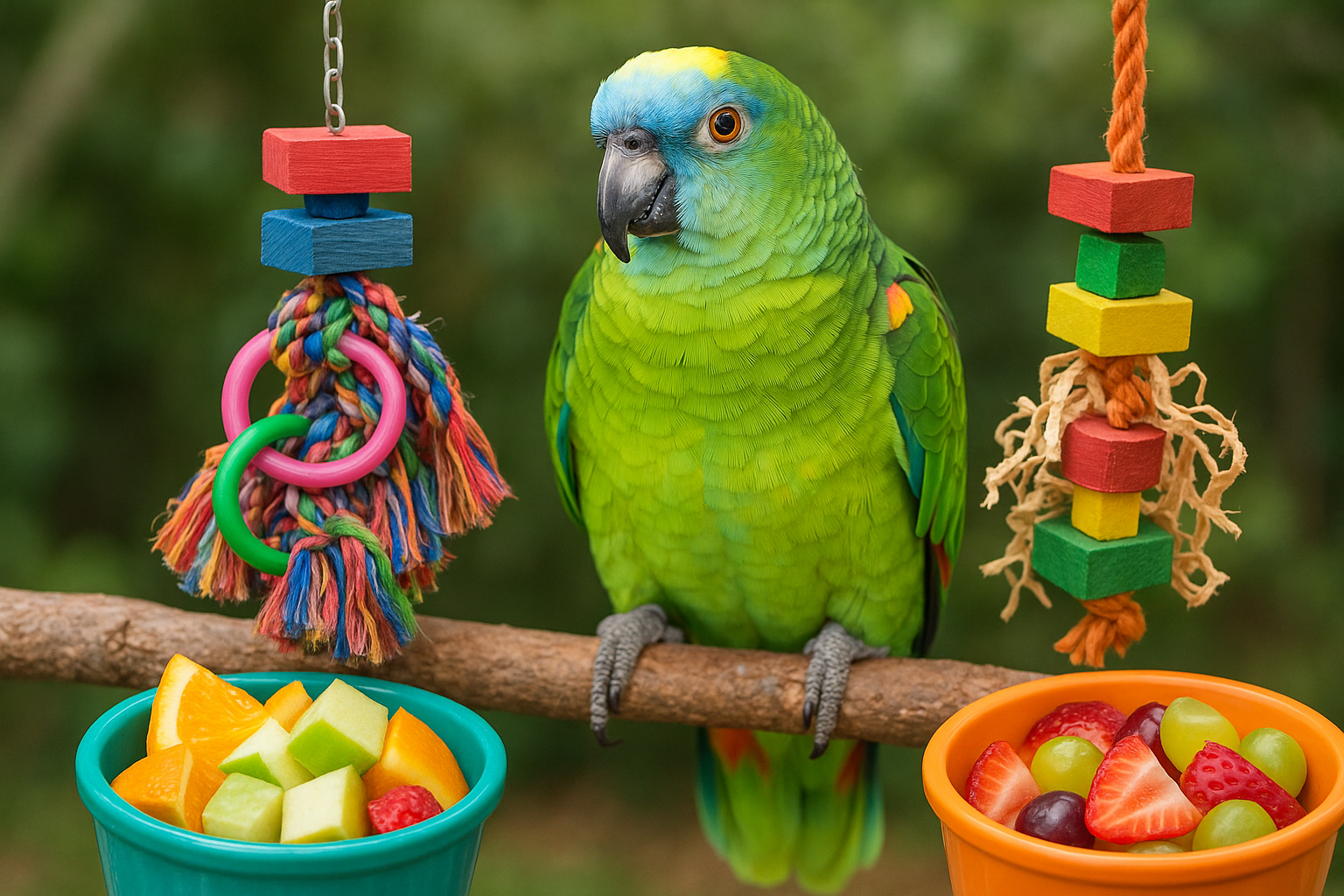 Il pappagallo amazzone: gestione, alimentazione e consigli su una delle specie più intelligenti