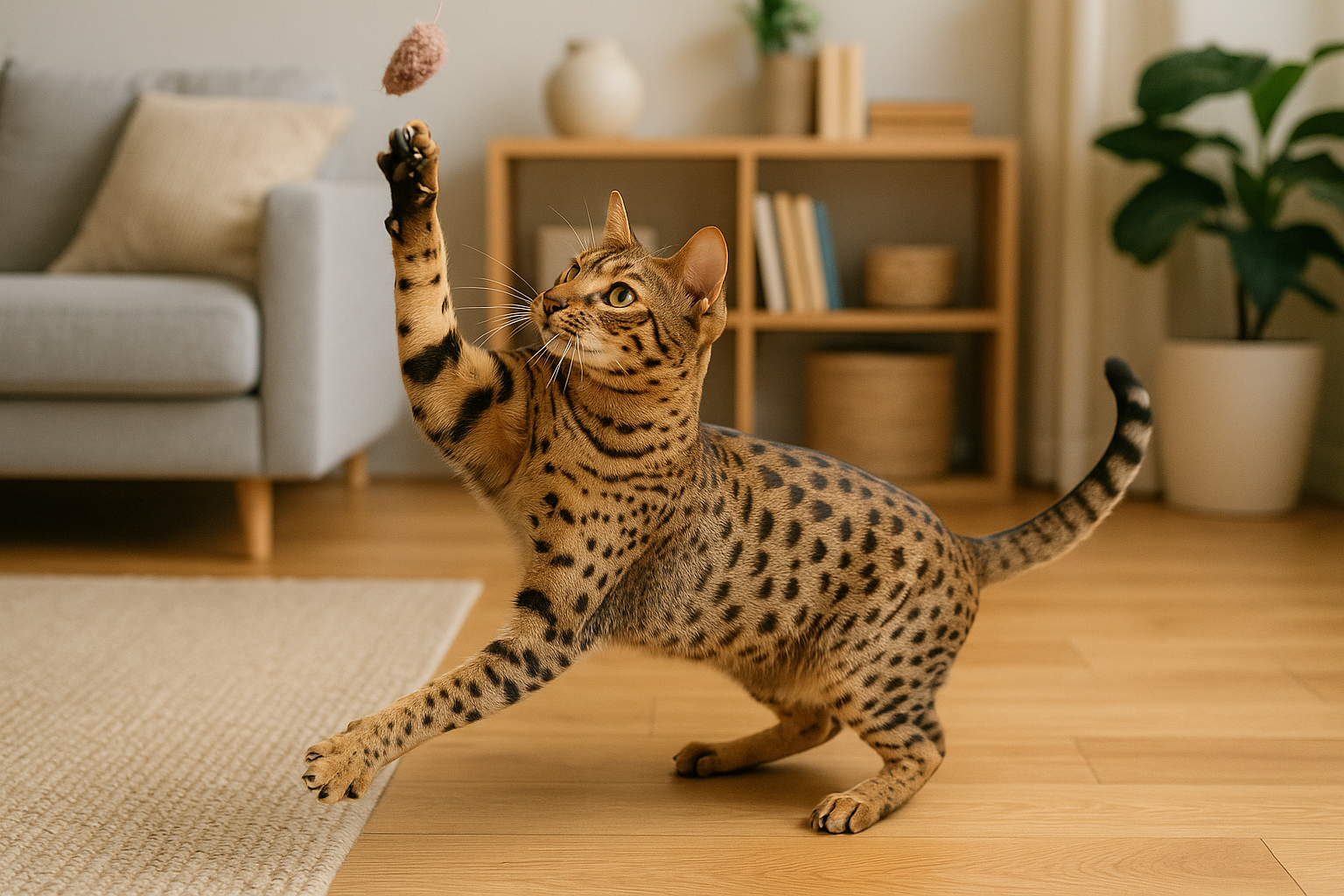 Gatto ocicat: personalità vivace, salute e convivenza con una razza dal fascino esotico