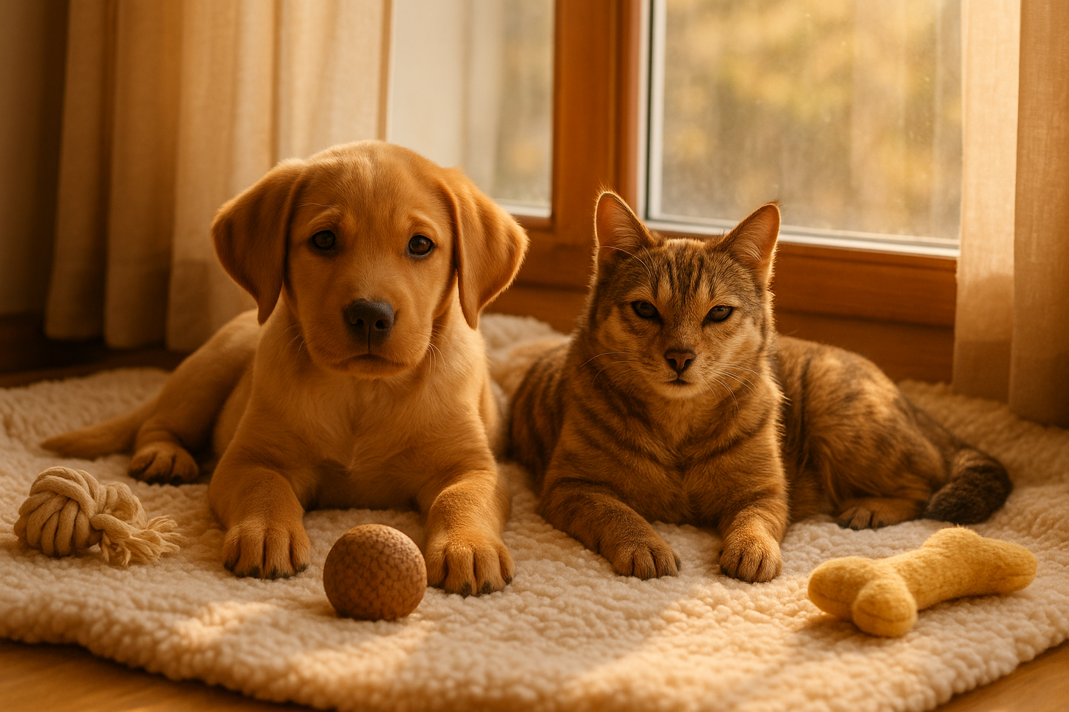 Animali domestici e routine d’inverno: come aiutare cani e gatti ad adattarsi tra caldo, gioco e comfort