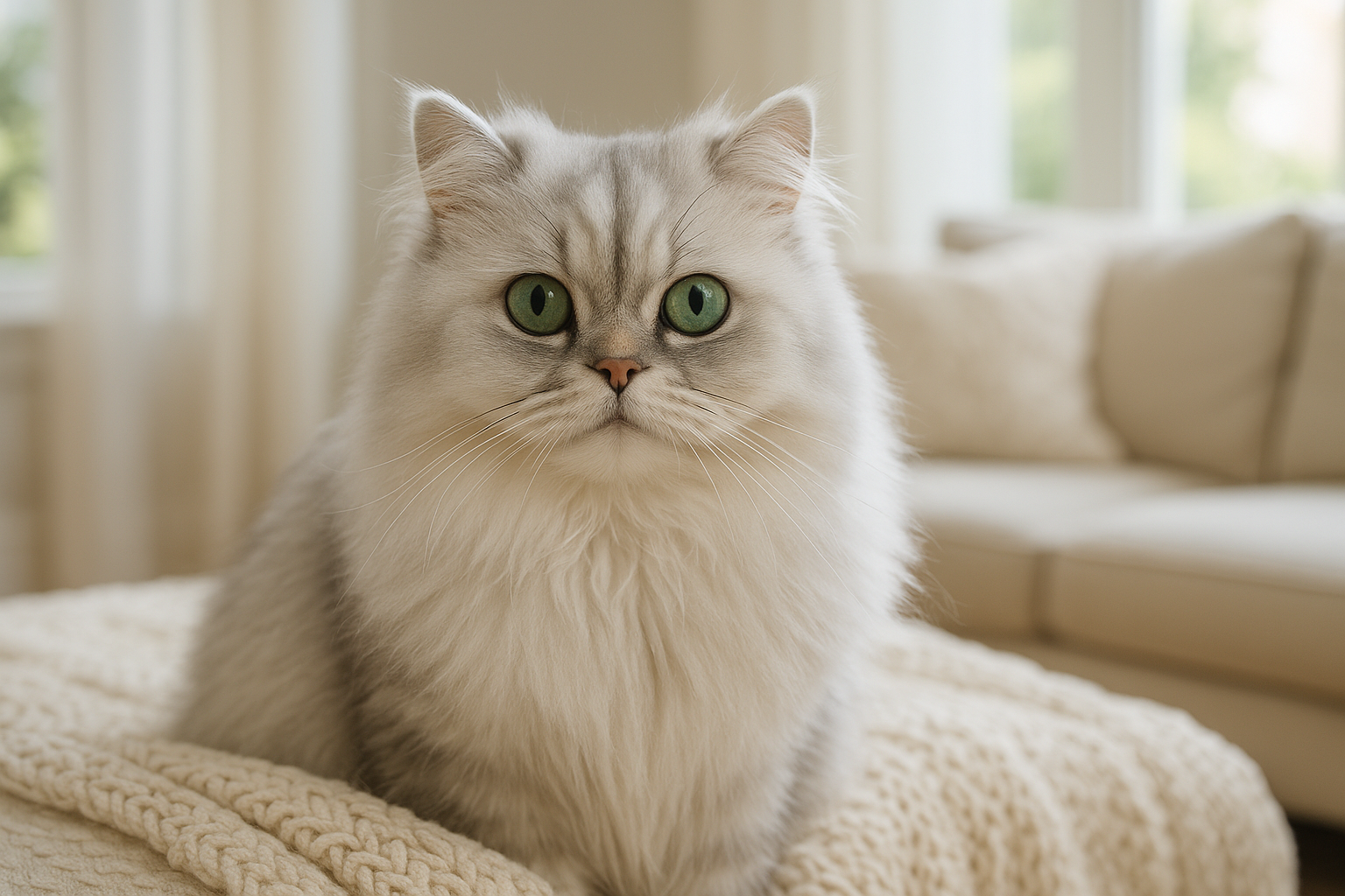 Persiano chinchilla: fascino e particolarità di una razza dal mantello straordinario