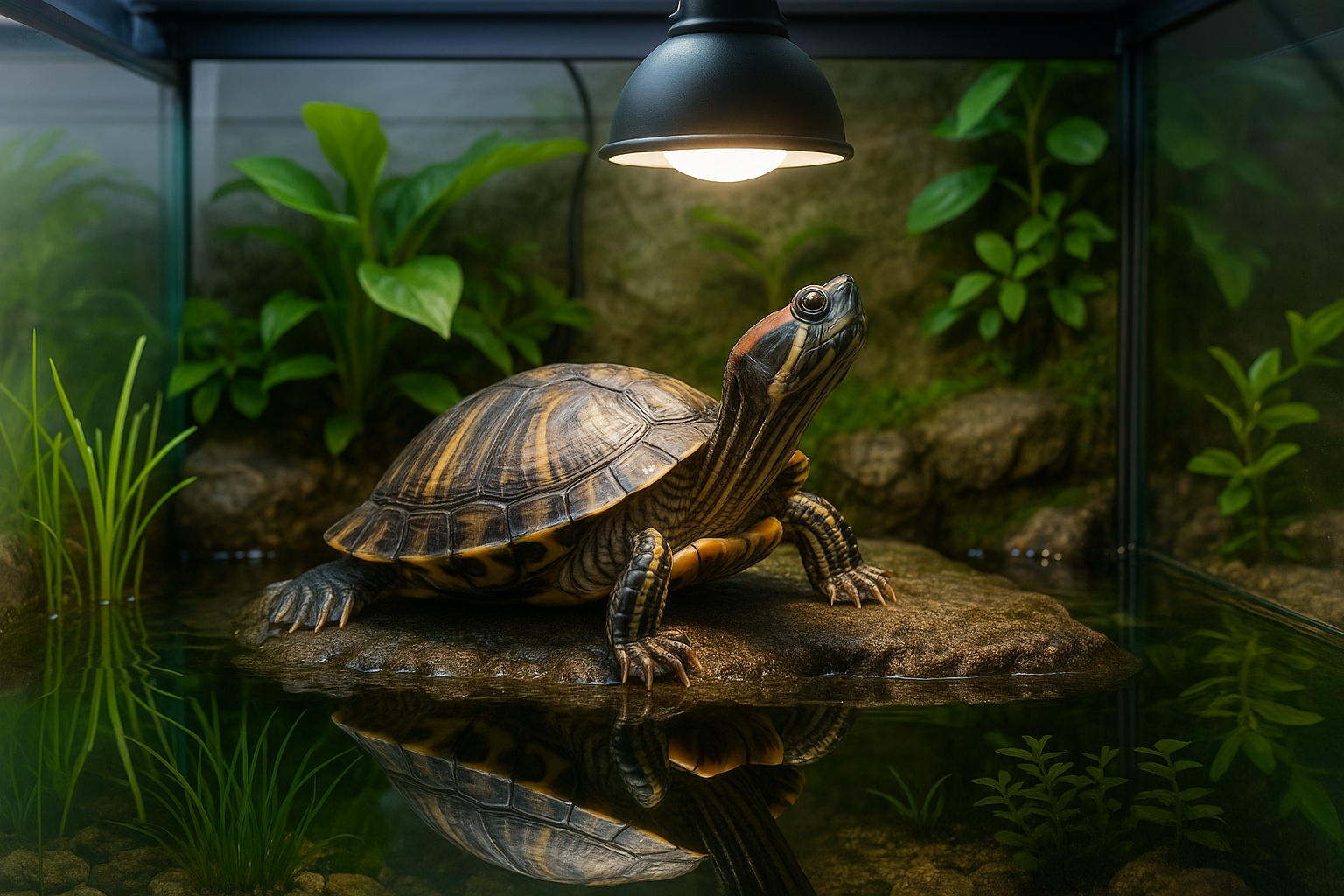 Tartaruga d’acqua dolce: come scegliere la specie giusta e creare il miglior acquaterrario