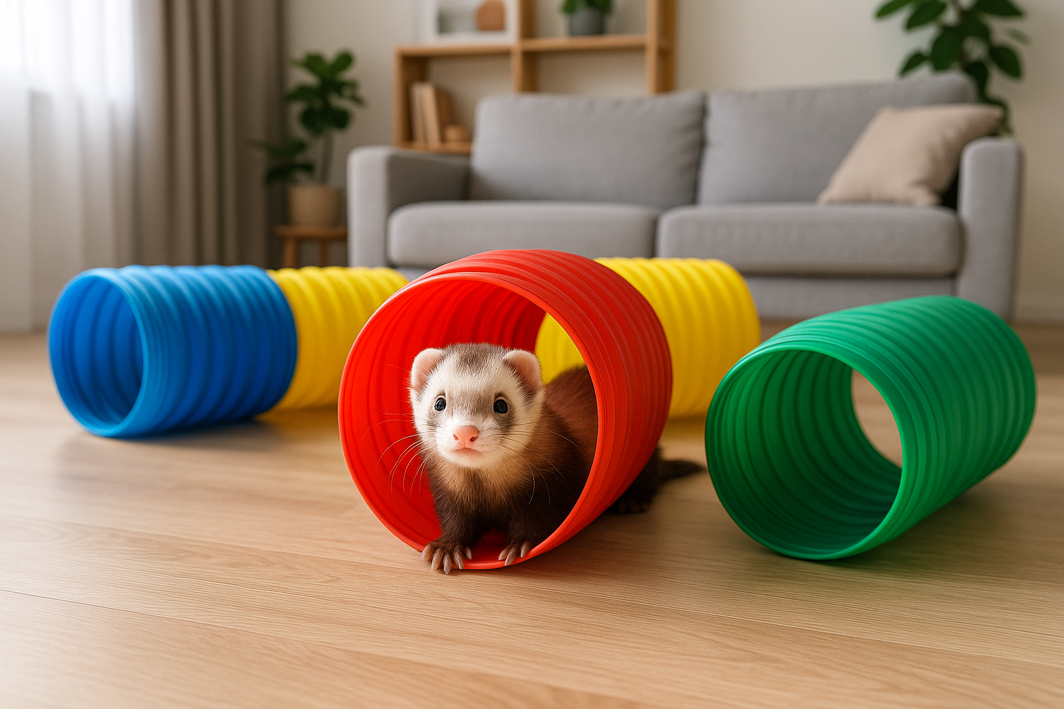 Il furetto domestico: personalità travolgente e consigli pratici alle famiglie