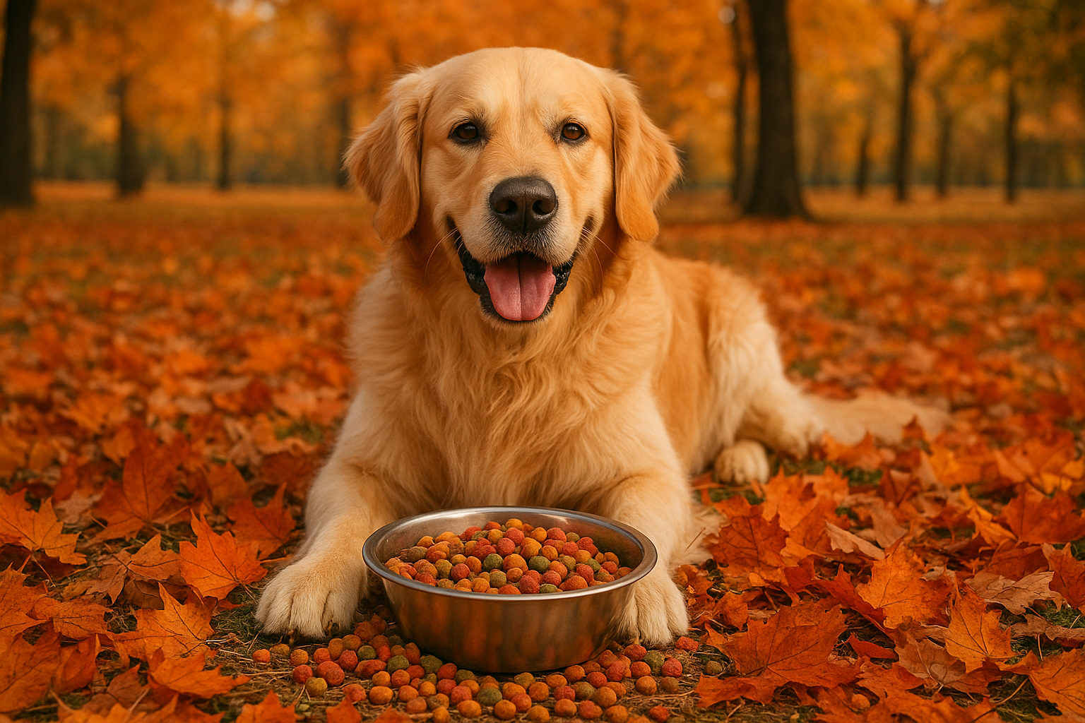 Dieta autunnale per cani: alimenti, integrazioni e strategie per affrontare i mesi freddi