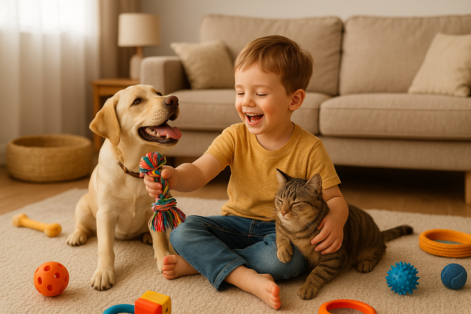 Animali domestici e bambini: costruire una routine serena in famiglia con pet di ogni specie