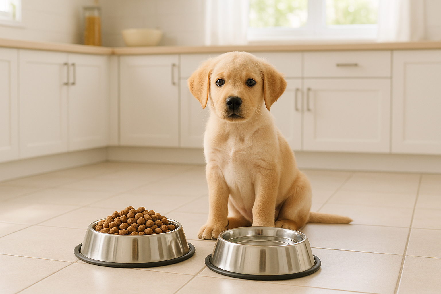 Come scegliere la dieta perfetta per cuccioli di cane: dosaggi, frequenza e ingredienti essenziali