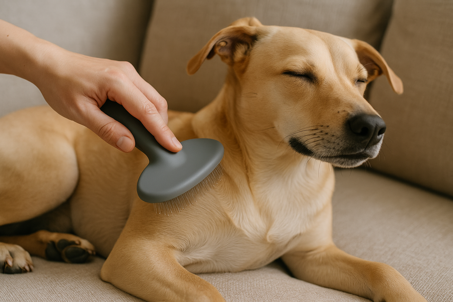 Come scegliere la spazzola perfetta per cani a pelo corto: praticità, materiali e consigli