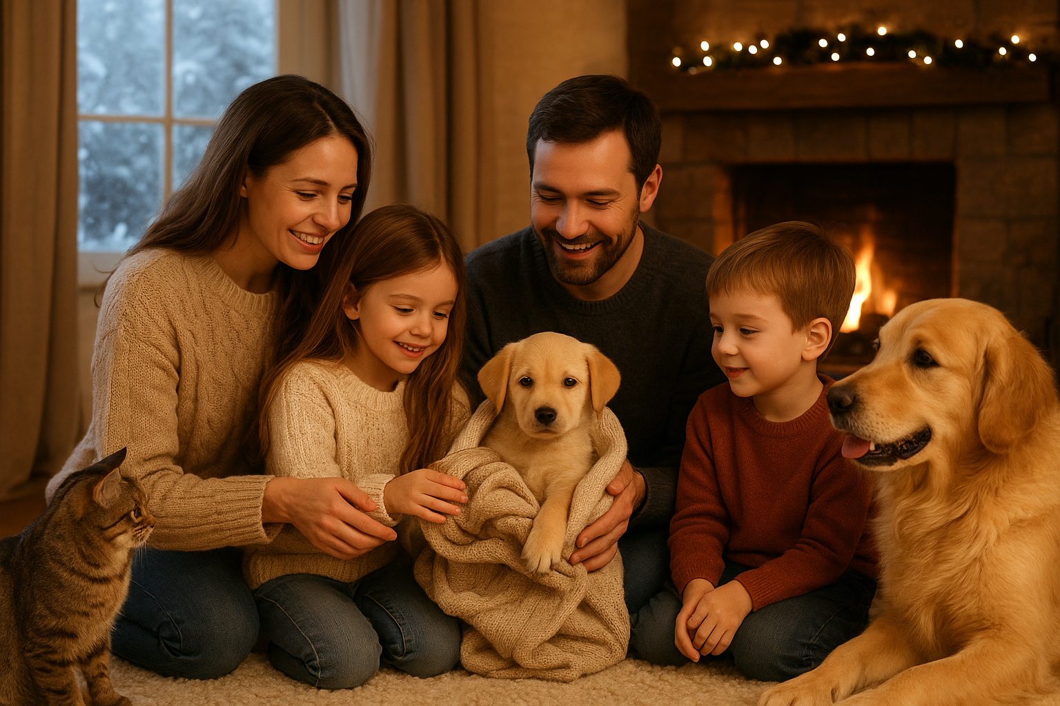 Come gestire l’arrivo di un nuovo pet durante l’inverno: regole, socializzazione e comfort