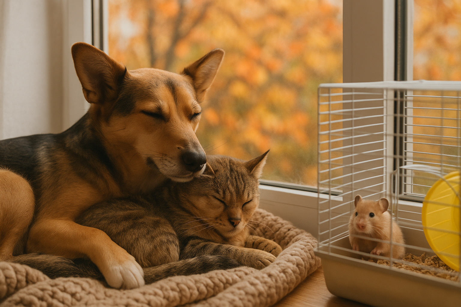 Animali domestici e routine autunnale: come aiutare cani, gatti e piccoli pet ad adattarsi al cambio stagione