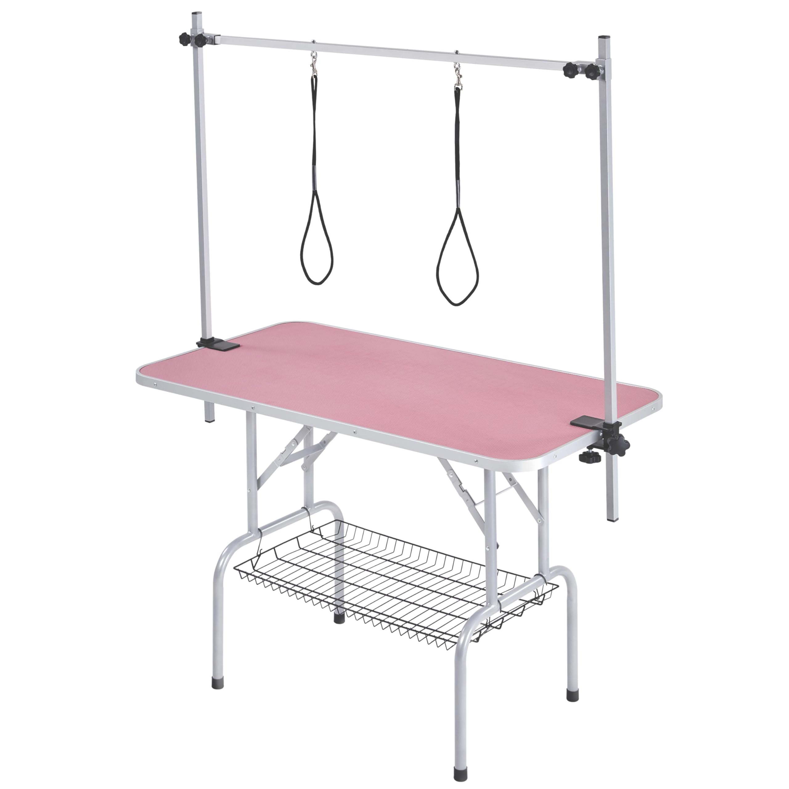 Yaheetech tavolo da toelettatura per cani e gatti: praticità e robustezza per il grooming casalingo