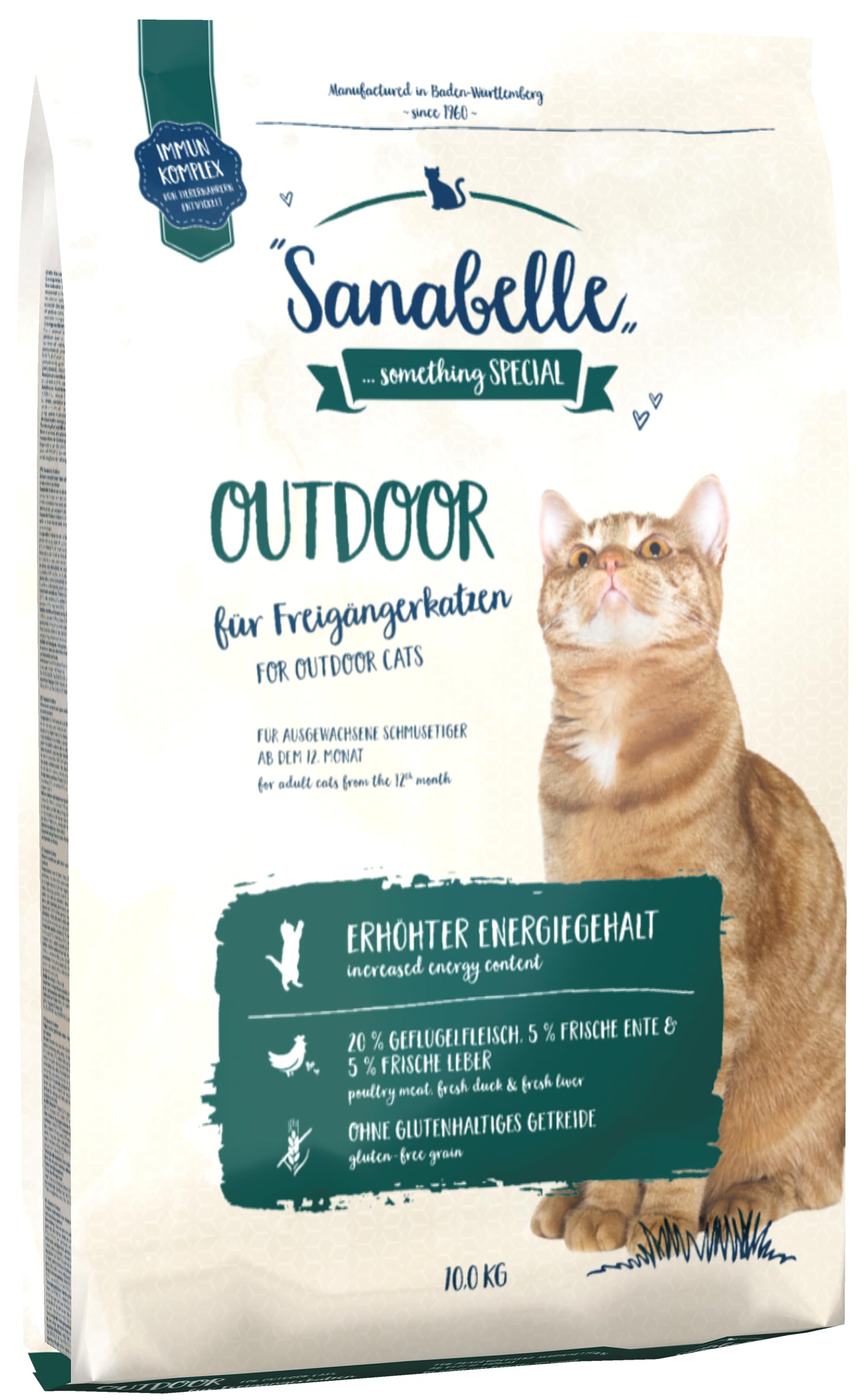 Sanabelle Outdoor cibo secco per gatti attivi: energia e salute per mici che amano l’avventura