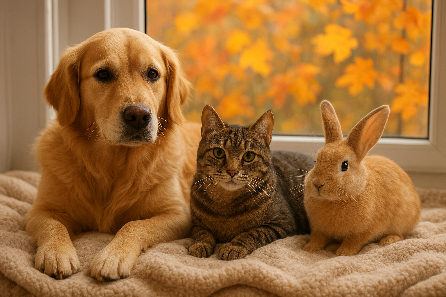 Animali domestici e cambio stagione: strategie per aiutare cani, gatti e pet piccoli in autunno