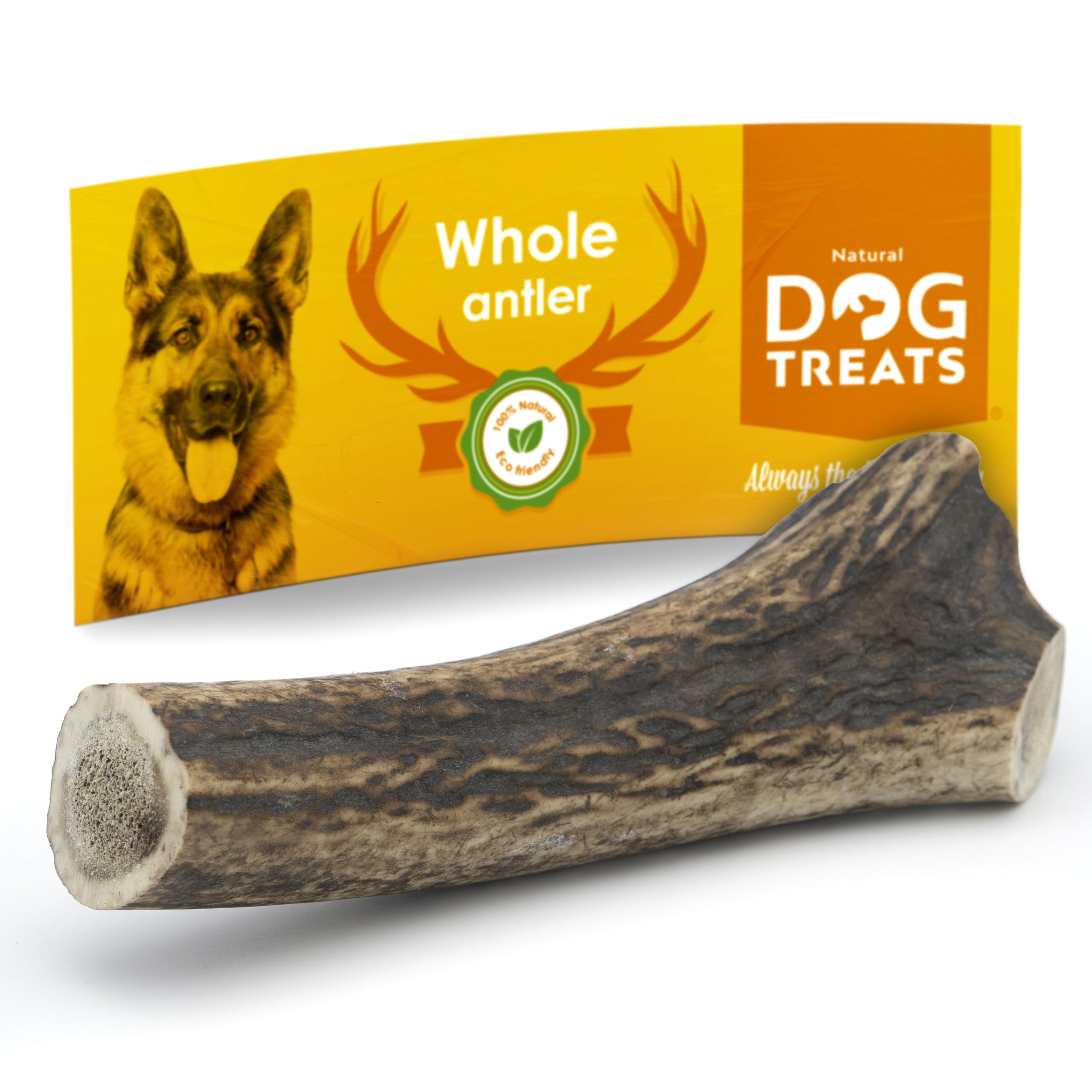 Natural Dog Treats corno di cervo naturale per cani: snack sano e gioco da masticare