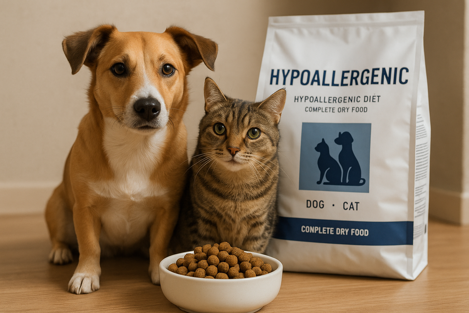 Dieta ipoallergenica per cani e gatti: quando serve davvero, quali benefici e differenze con le crocchette comuni