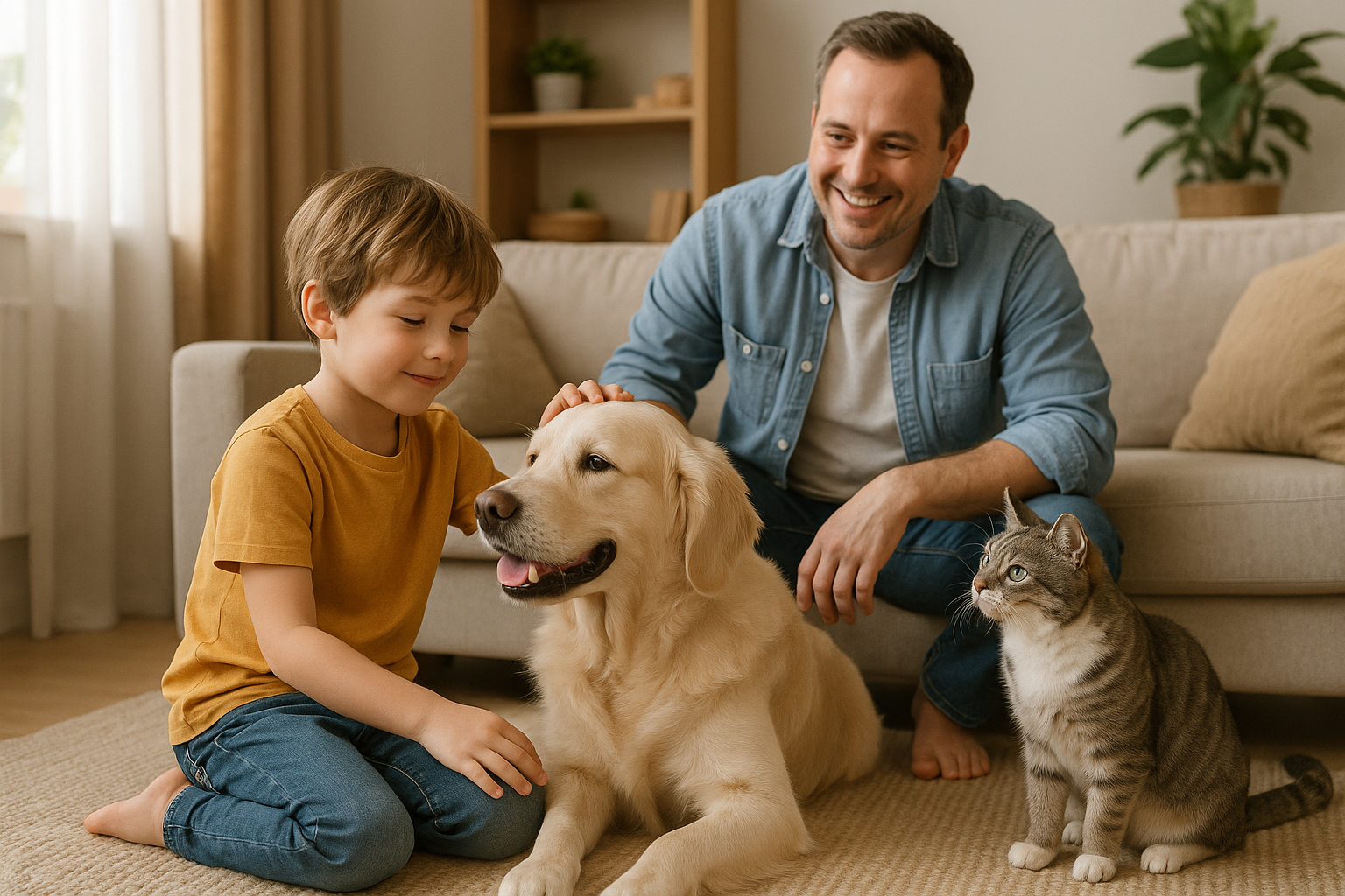 Convivenza tra animali domestici e bambini: regole, socializzazione e sicurezza in famiglia