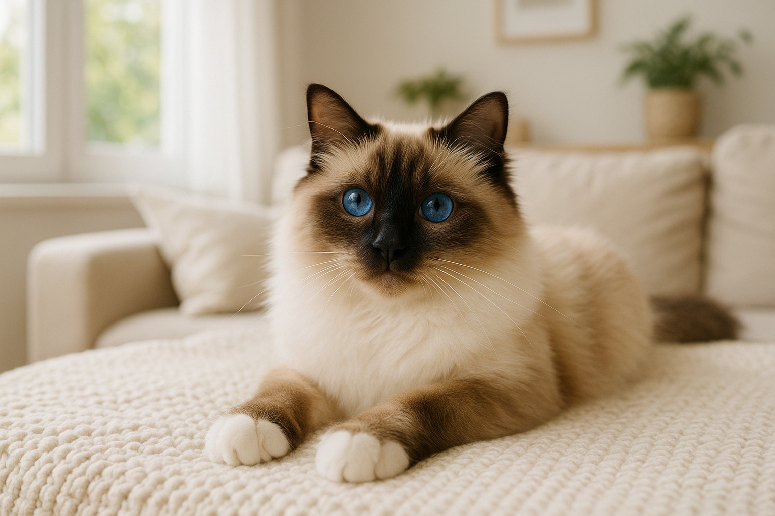 Gatto sacro di Birmania: dolcezza, leggende e consigli per vivere con un felino speciale