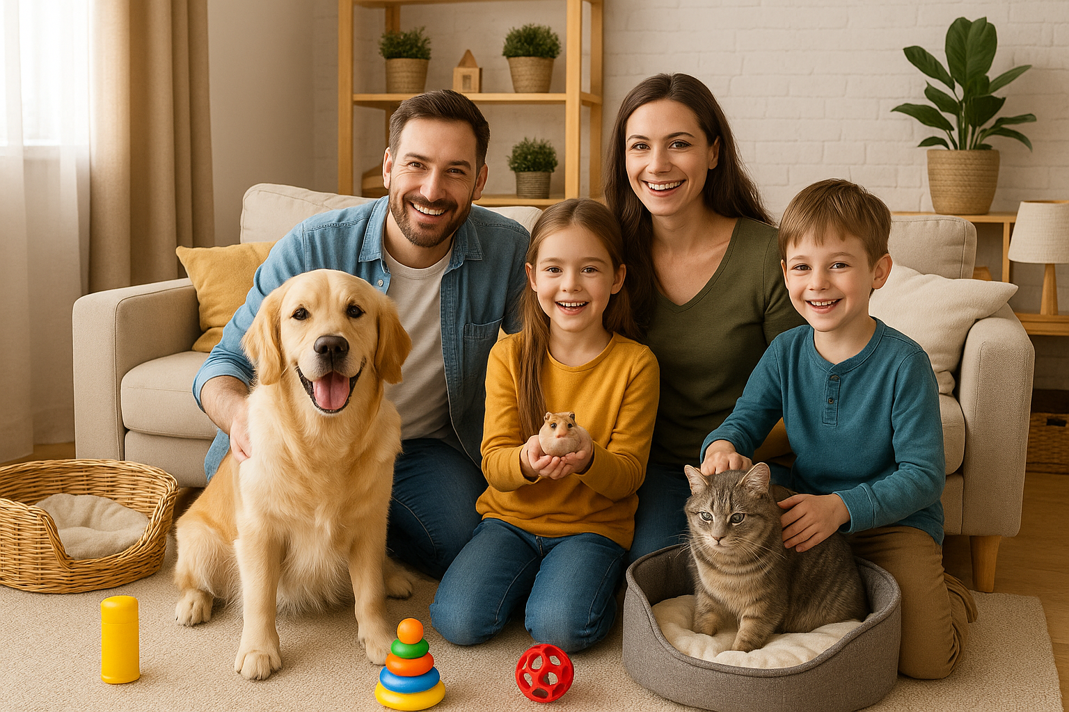 Animali domestici in famiglia: regole e consigli per una convivenza felice