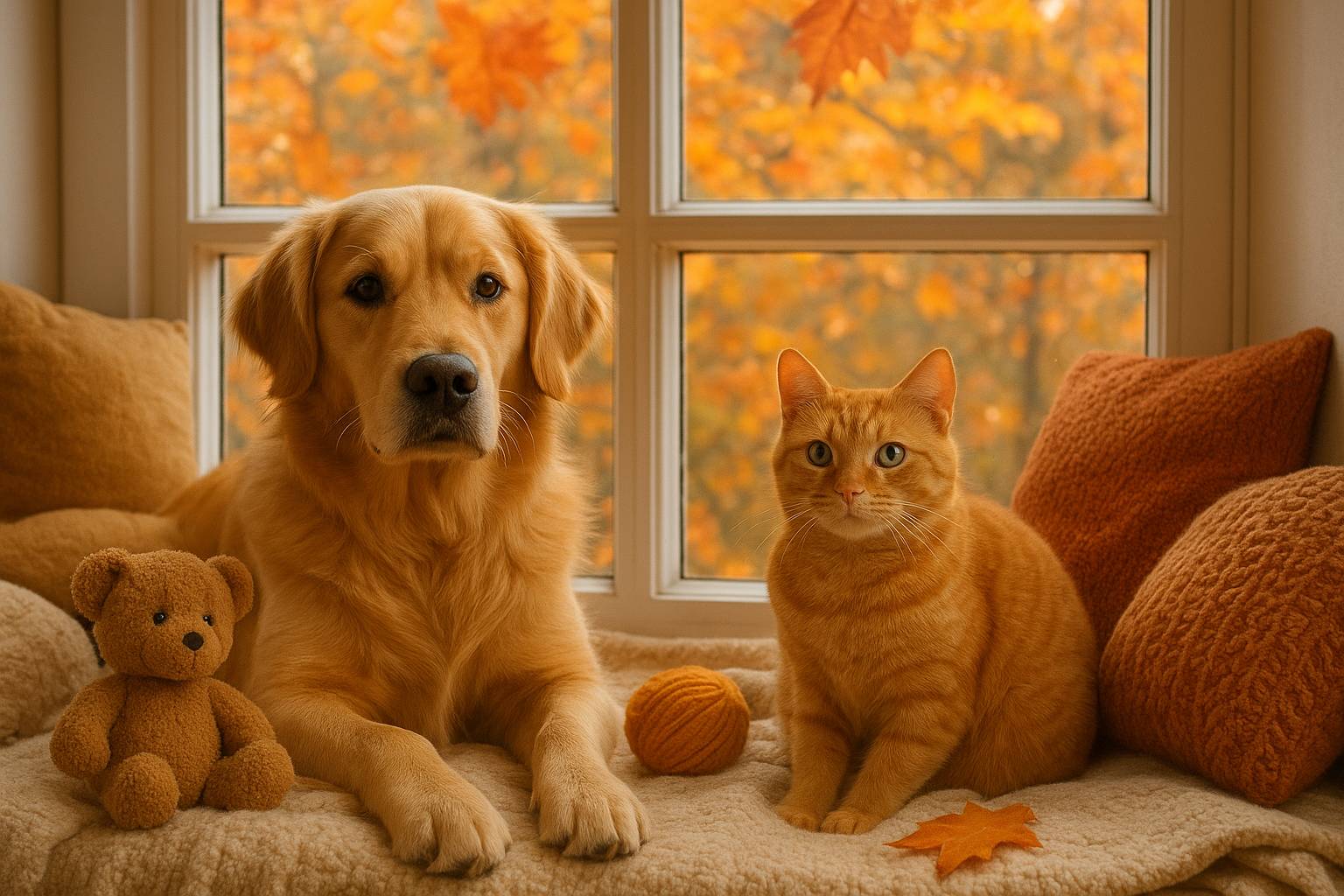 Animali domestici e routine in autunno: come organizzare attività, alimentazione e tempo di qualità