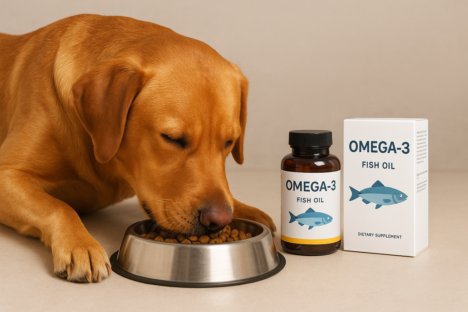 Alimentazione e integrazione di omega 3 nei cani: dosi, benefici e i casi in cui è utile