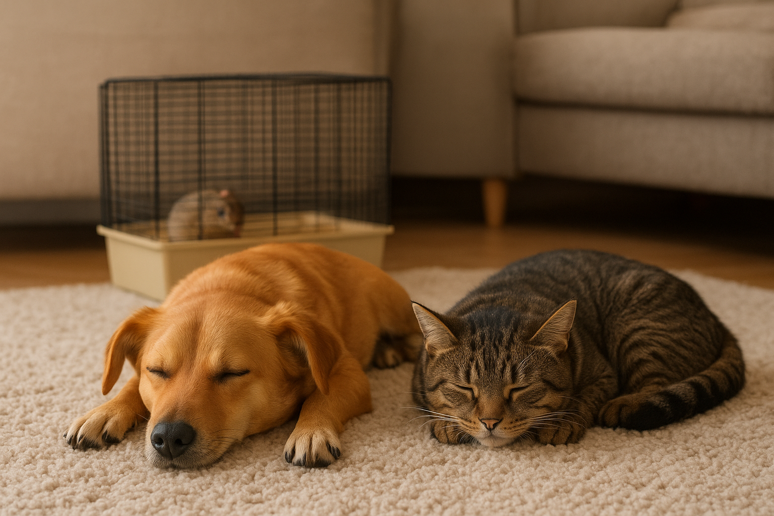 Vivere con diversi animali domestici: regole d’oro per la convivenza tra specie diverse in casa