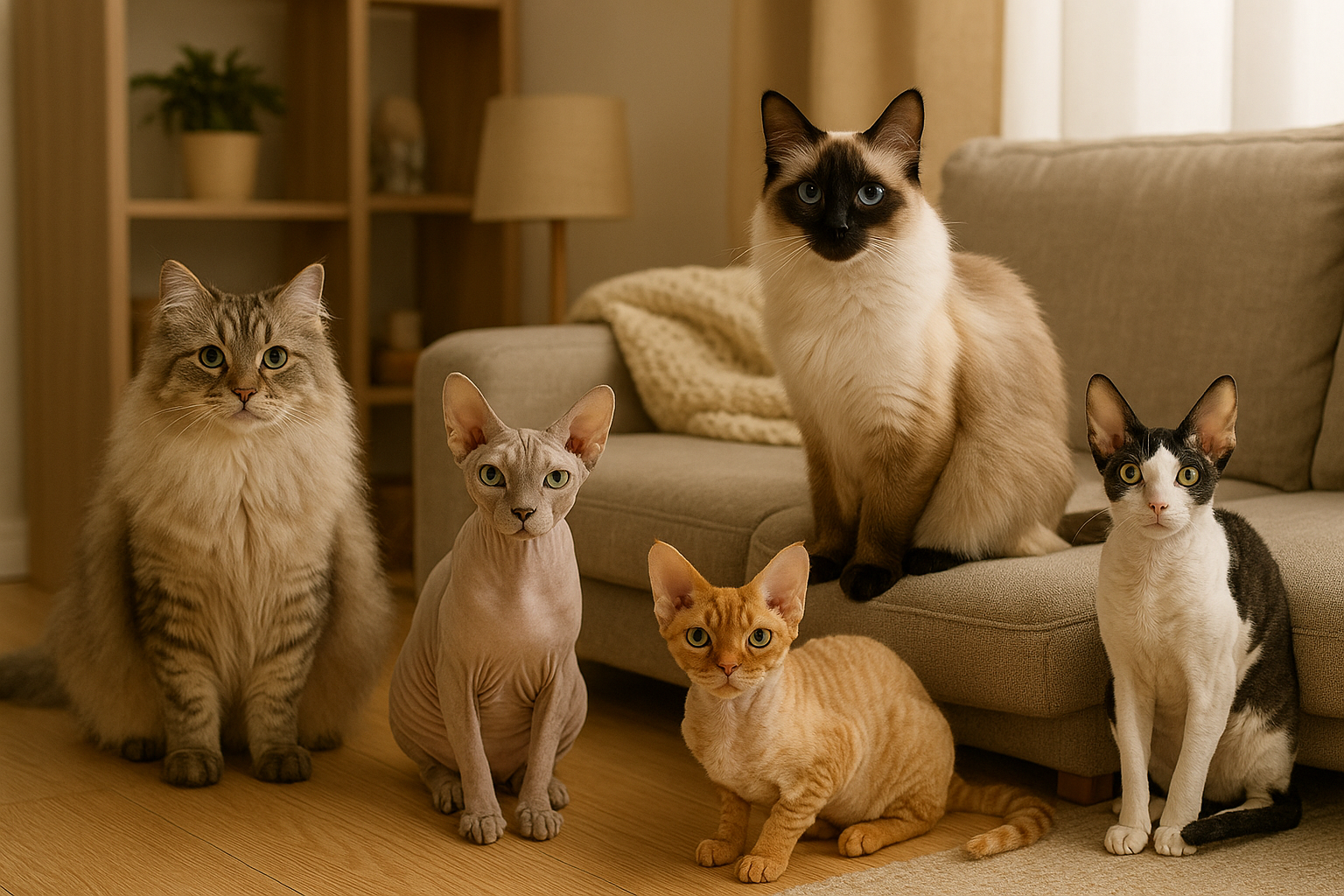 Orientarsi tra le razze di gatti ipoallergenici: le opzioni migliori per chi soffre di allergie