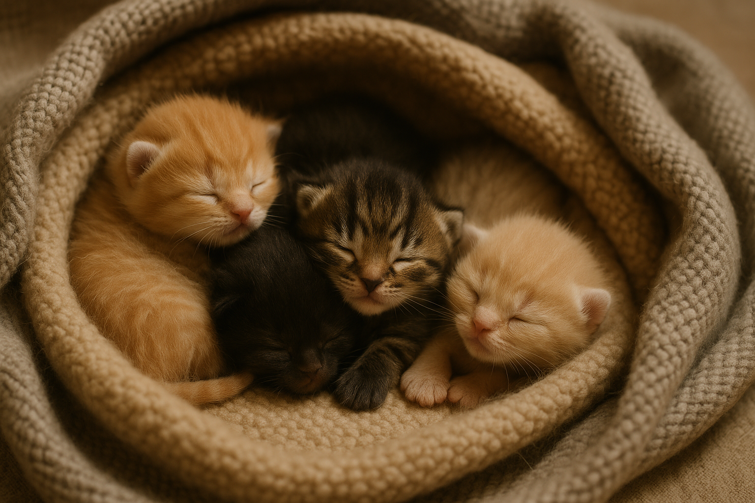 Come riconoscere e prendersi cura dei gattini appena nati: guida pratica per neofiti