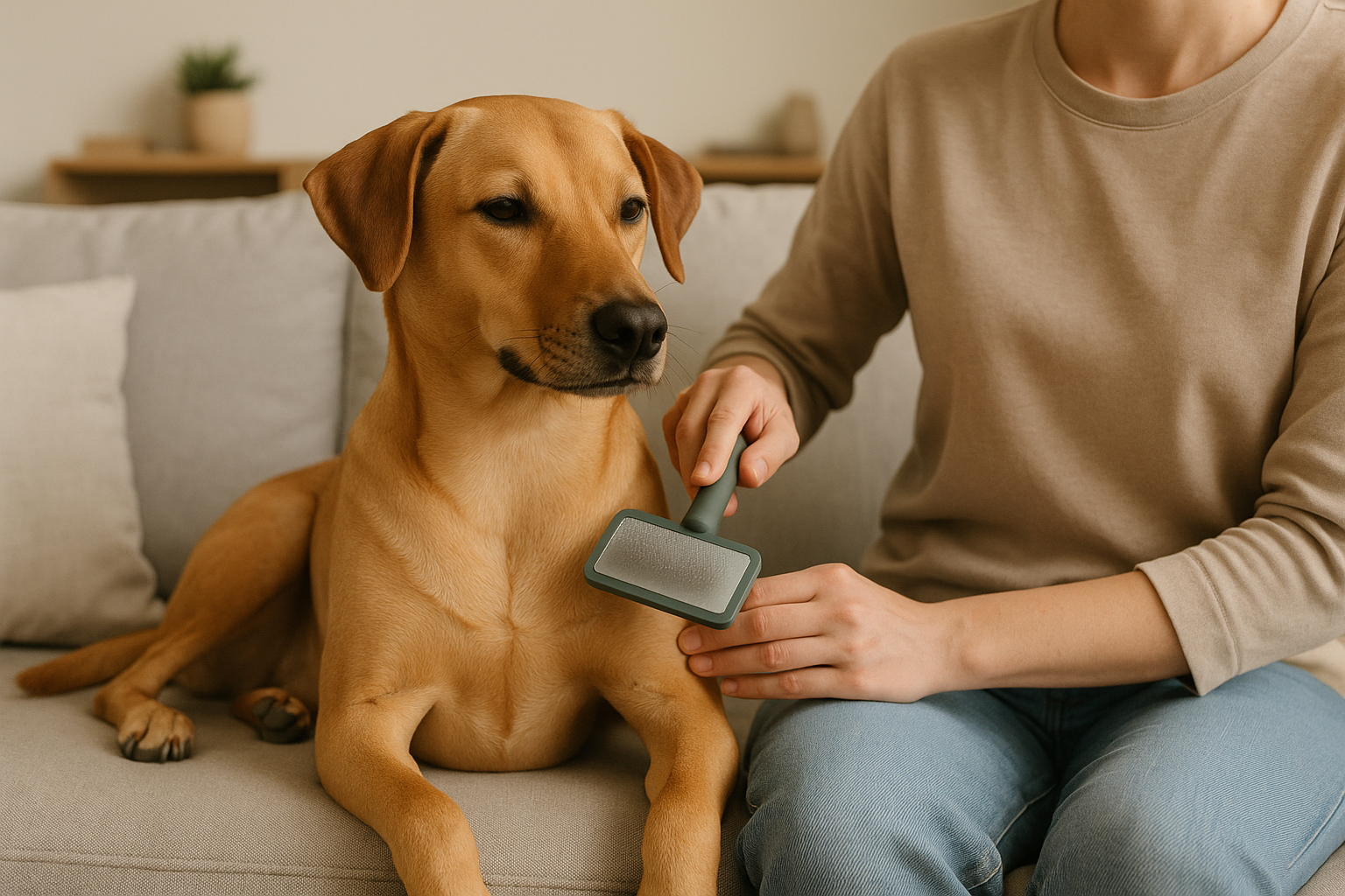 Come scegliere la spazzola perfetta per il cane a pelo corto: modelli, materiali e consigli d’uso