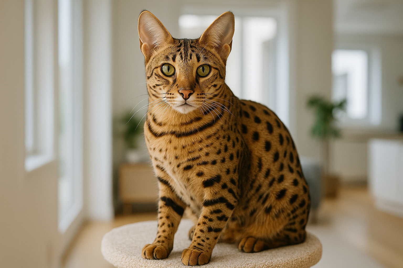 Gatto savannah: energia e fascino di una razza esotica