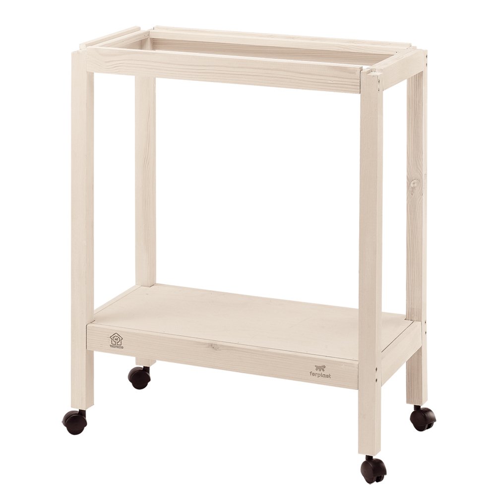 Ferplast supporto per gabbie da uccelli GIULIETTA 4: base solida e ruote per ogni ambiente