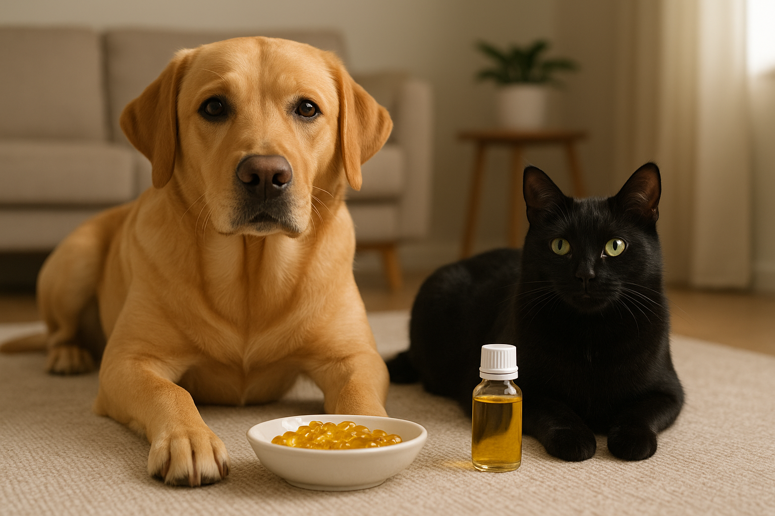 Omega 3 per cani e gatti: benefici, rischi e quando inserirli davvero nella dieta