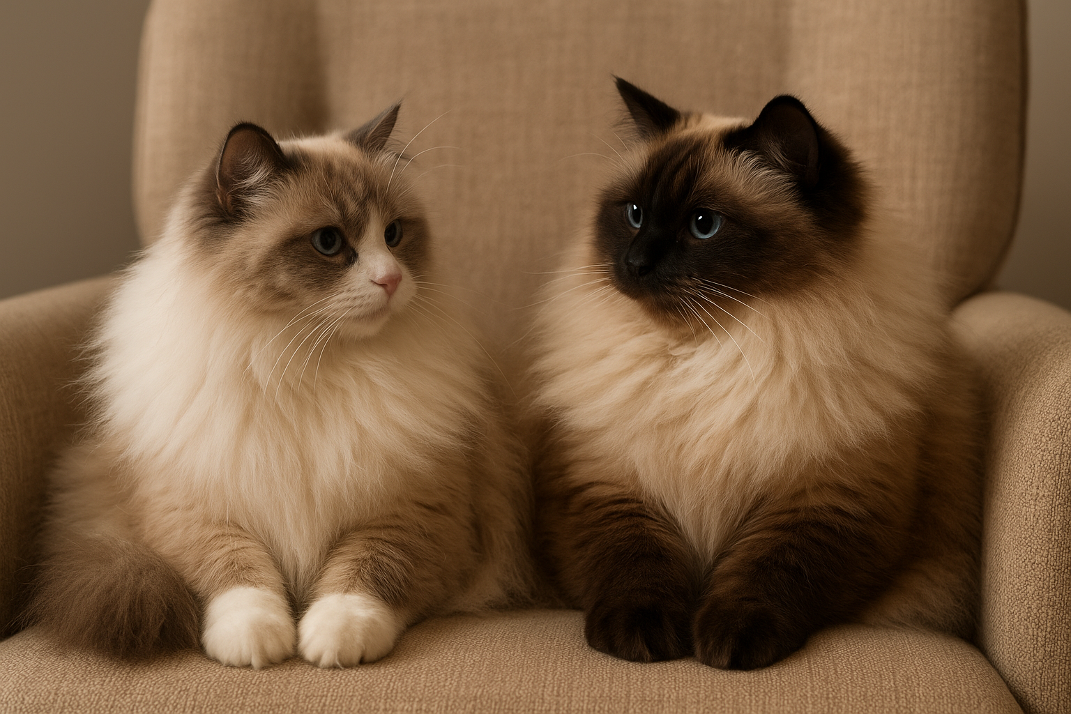 Gatto ragdoll vs ragamuffin: differenze, affetto e gestione quotidiana