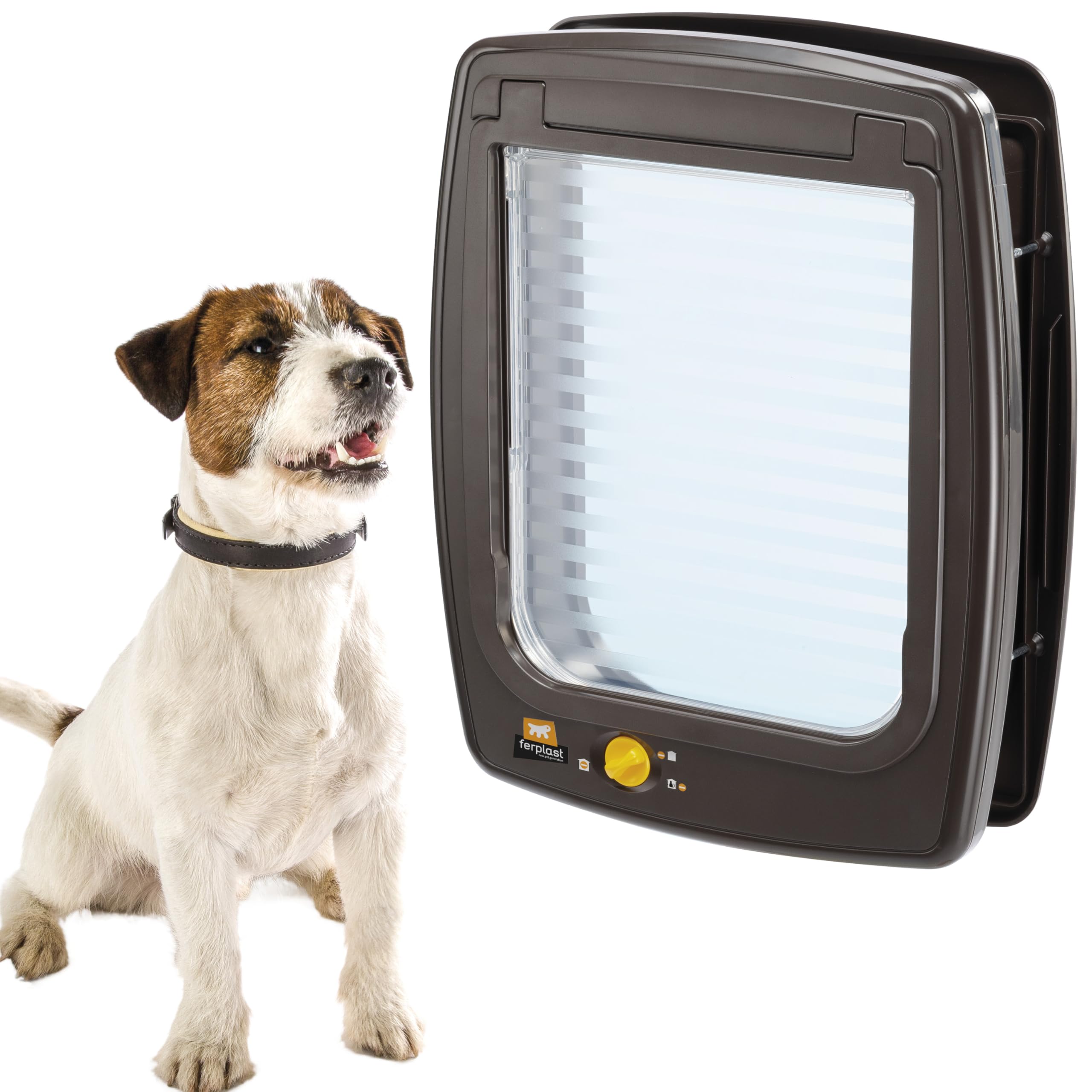 Ferplast gattaiola per cani taglia media: porticina versatile e sicura per ogni stagione