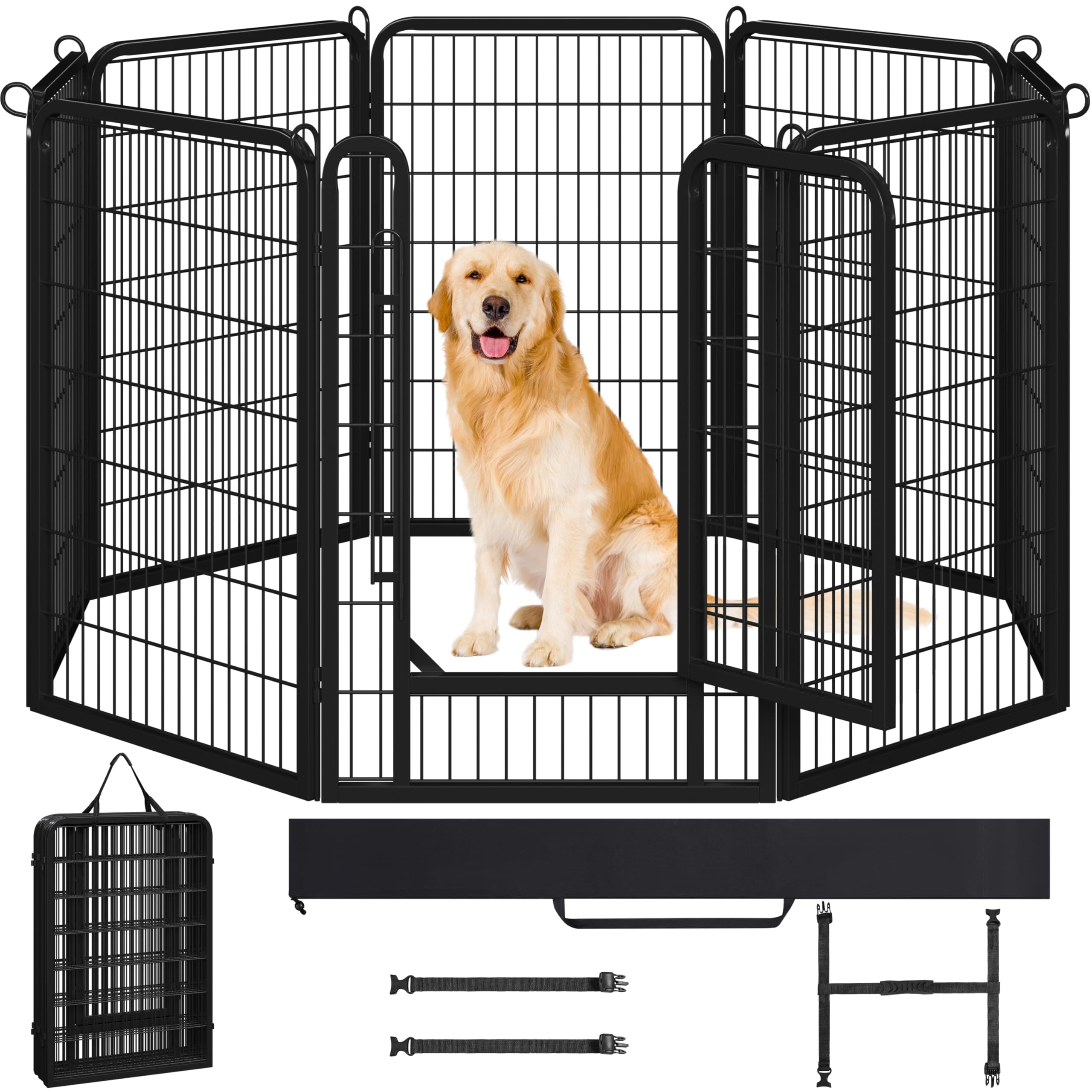 Yaheetech recinto per cani 8 pannelli: soluzione versatile per cuccioli e animali domestici